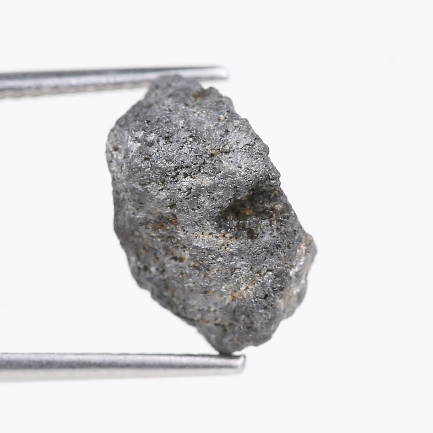 5.39 Carat Natural Gray Rough Diamond 11.43 MM
