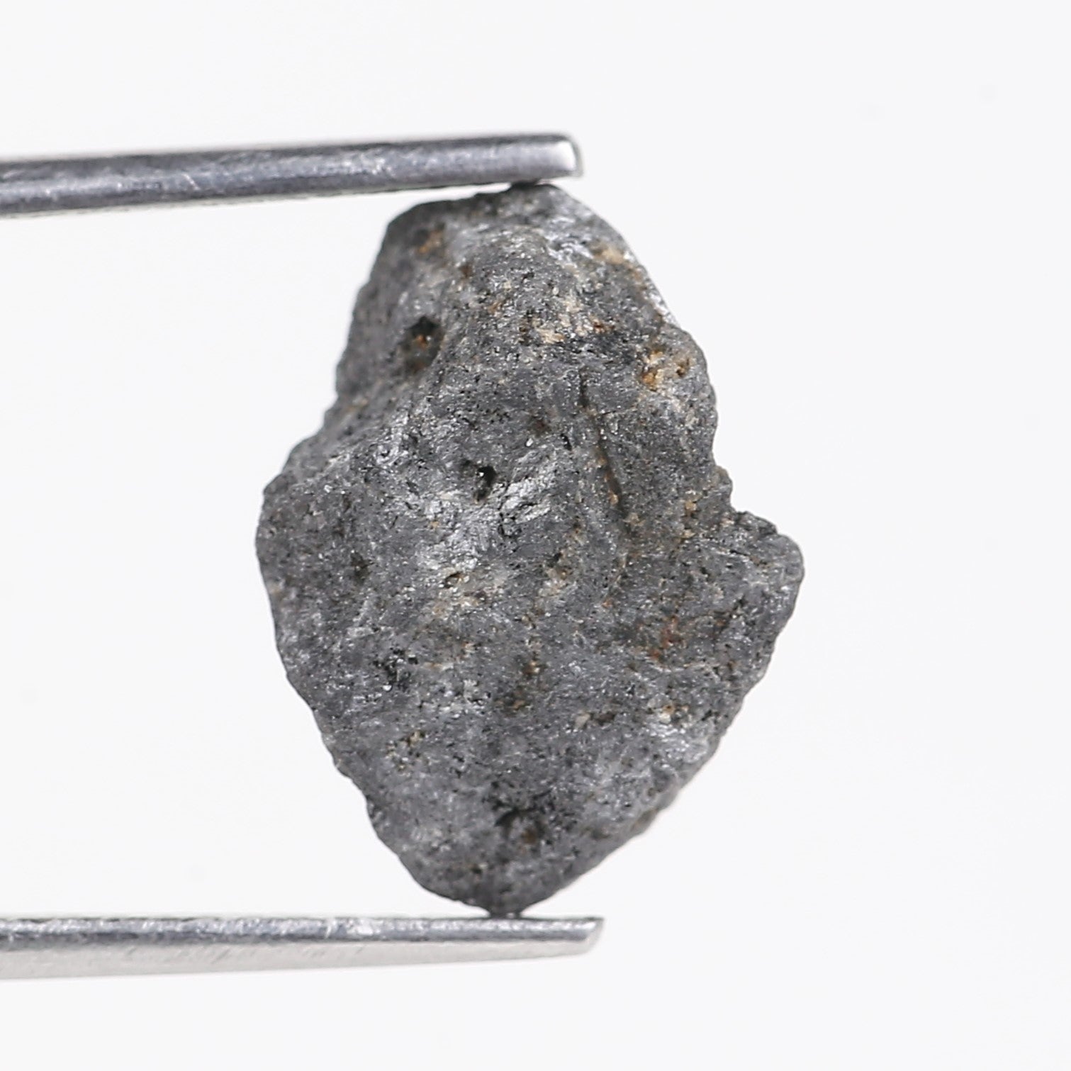 5.39 Carat Natural Gray Rough Diamond 11.43 MM
