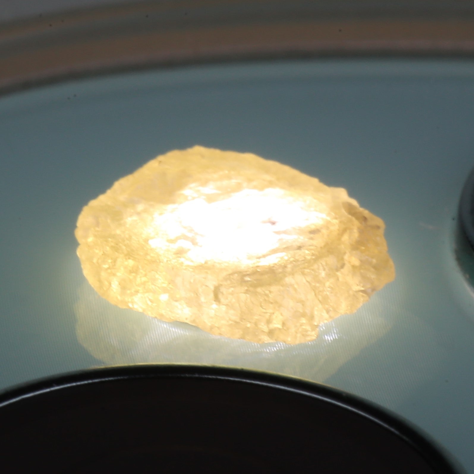 1.97 Carat Natural Rough Yellow Diamond 9.50 MM