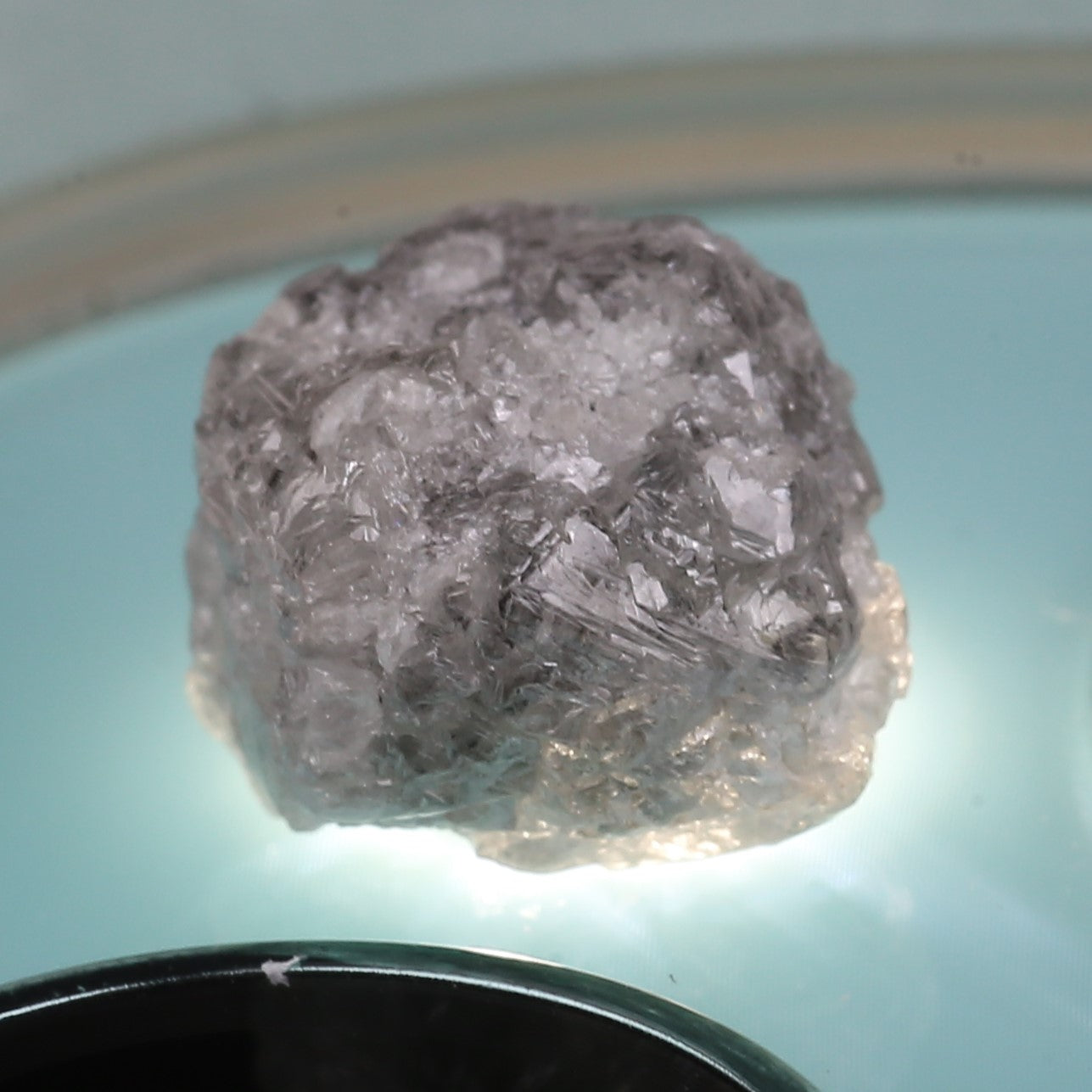 8.29 Carat Natural Rough Uncut Raw Gray Diamond 12.15 MM