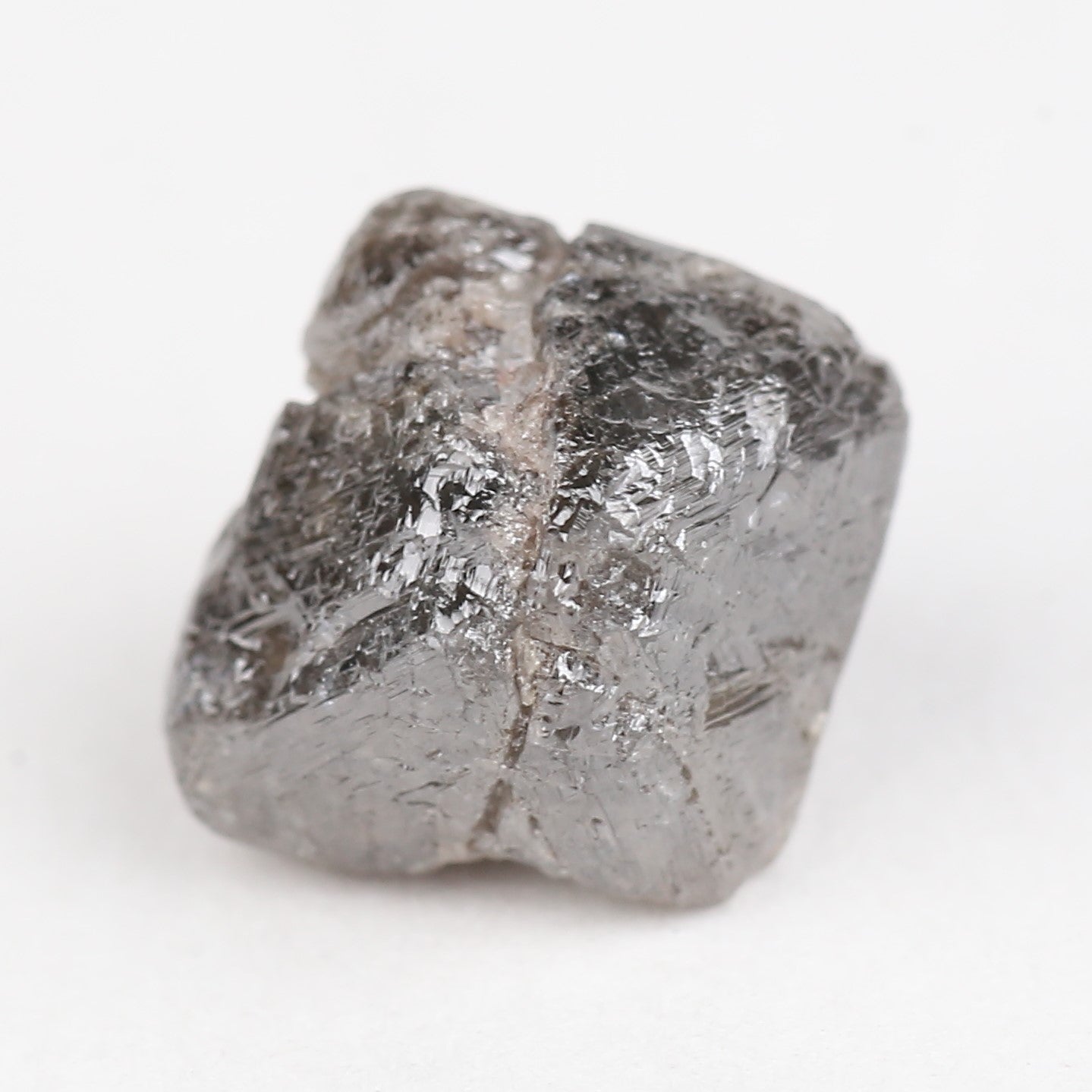 8.60 Carat Natural Octahedron Cognac Rough Diamond 12.55 MM