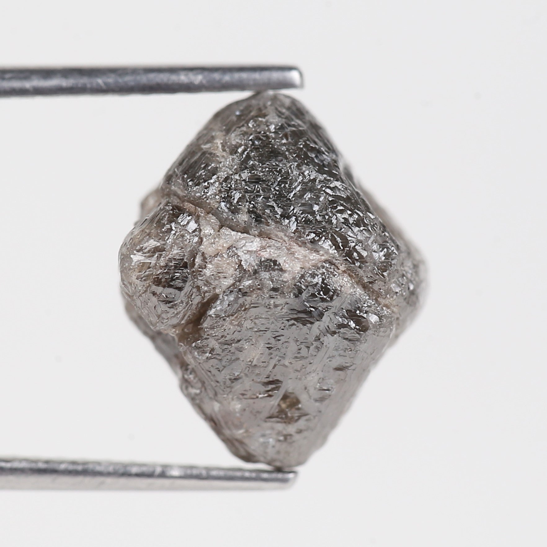 8.60 Carat Natural Octahedron Cognac Rough Diamond 12.55 MM