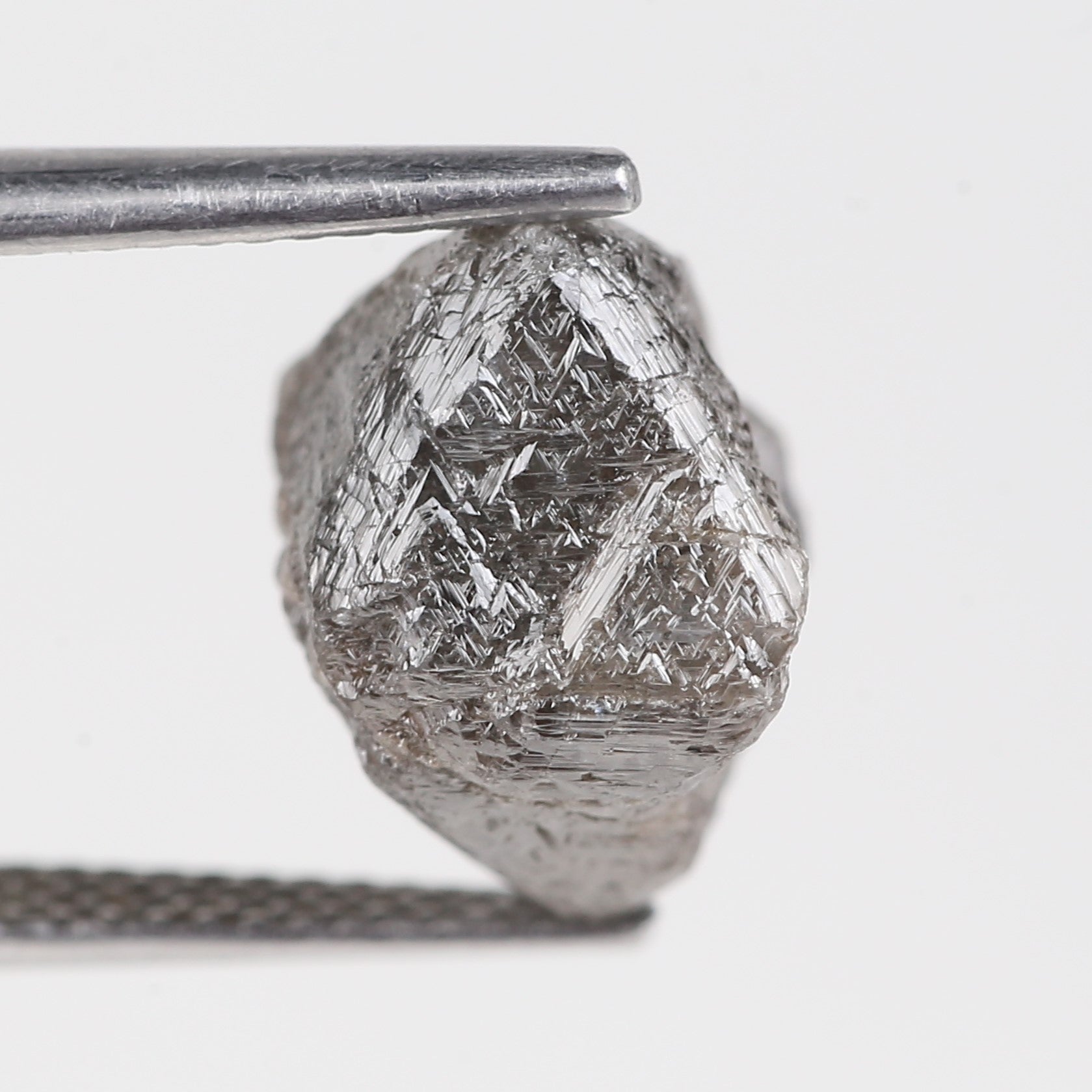 8.60 Carat Natural Octahedron Cognac Rough Diamond 12.55 MM
