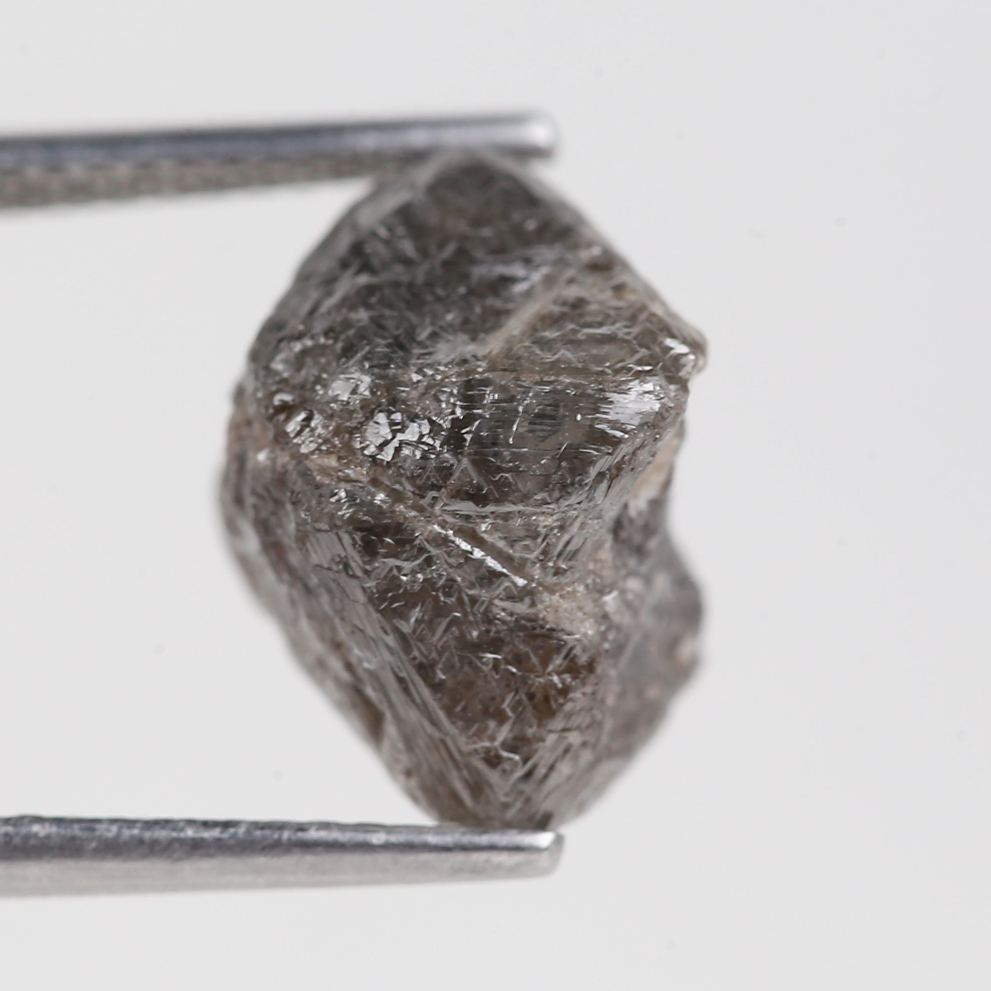 8.60 Carat Natural Octahedron Cognac Rough Diamond 12.55 MM