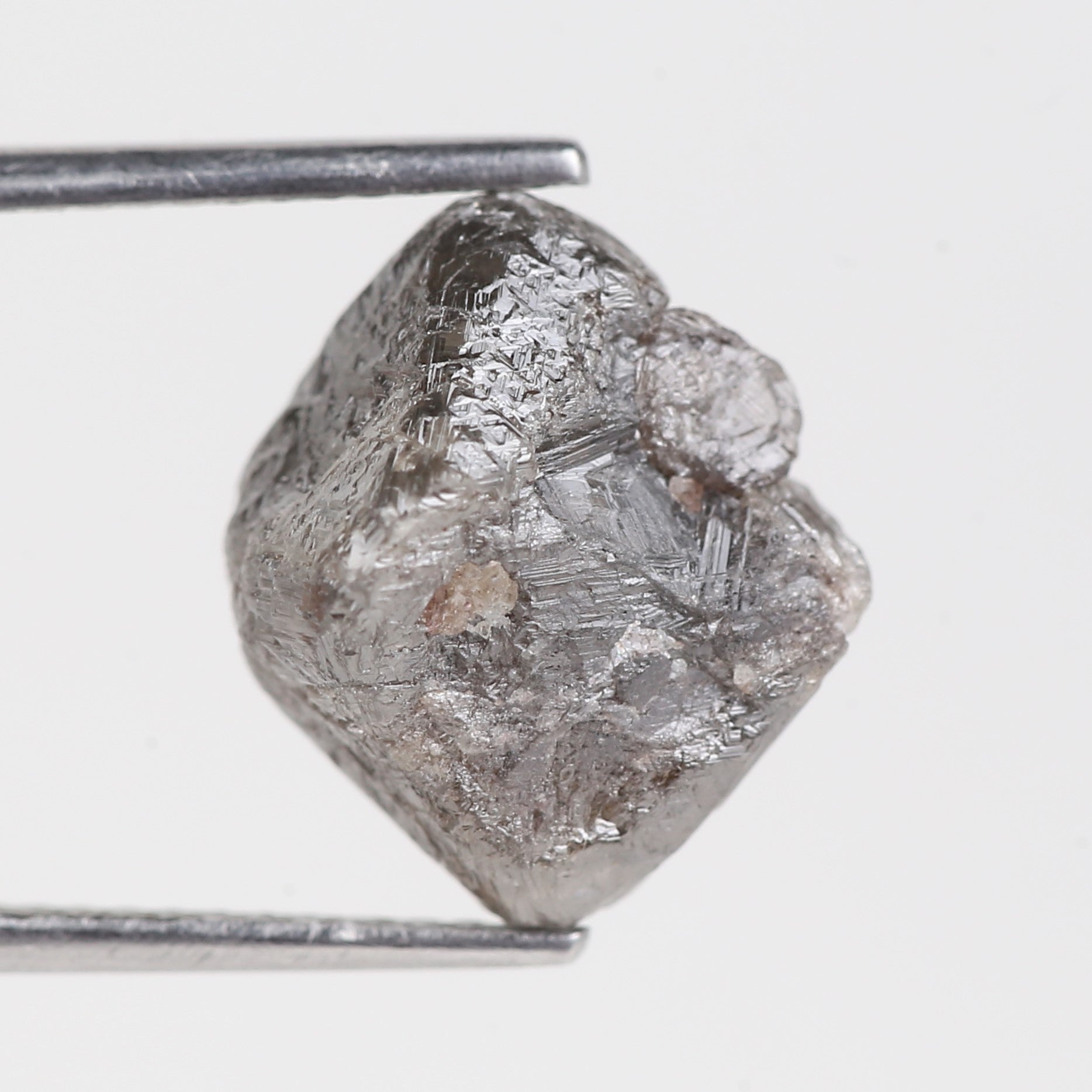 8.60 Carat Natural Octahedron Cognac Rough Diamond 12.55 MM