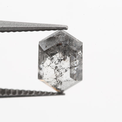 natural diamond gray salt and pepper diamond