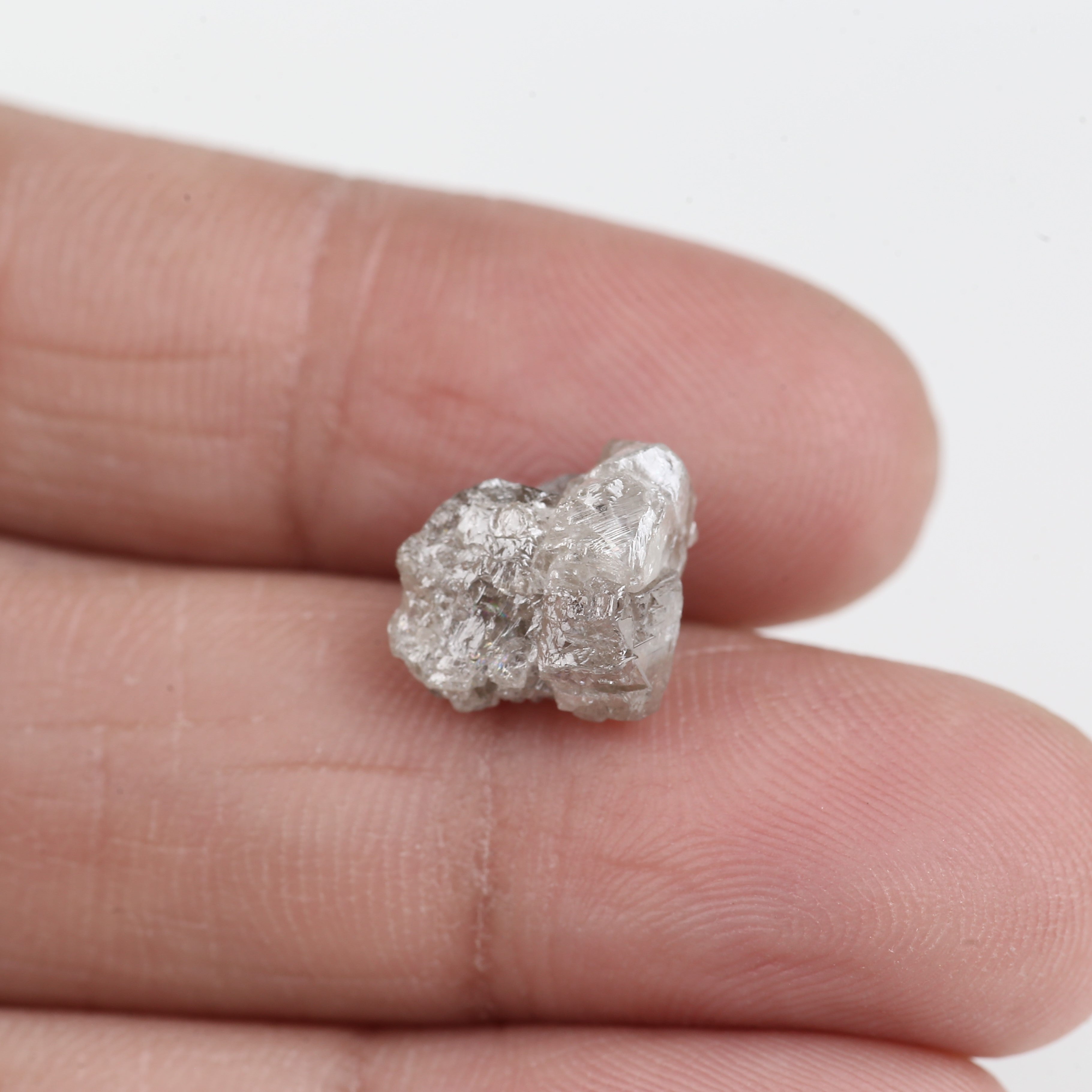 5.06 Carat Natural Rough Crystal Diamond 12 MM