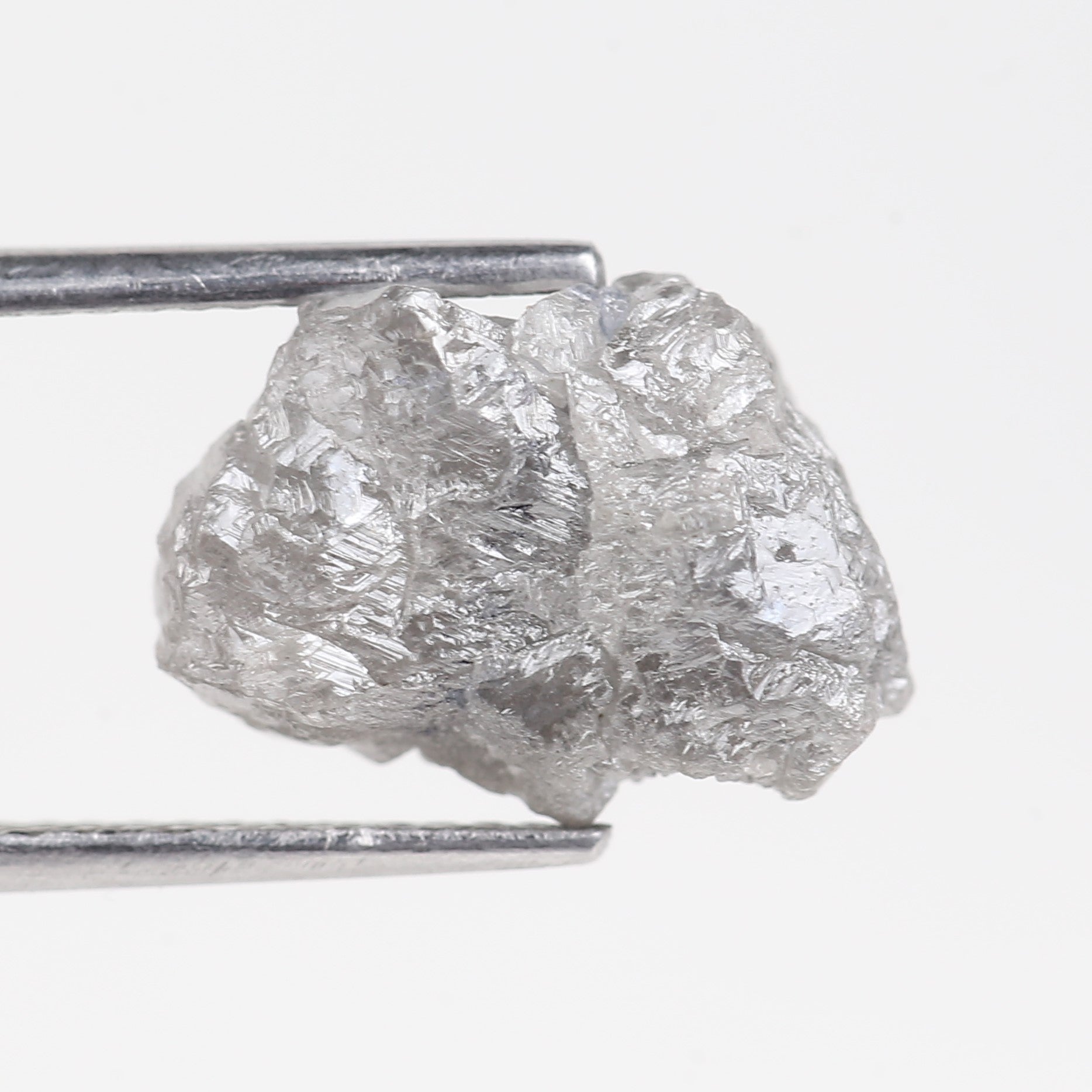 5.75 Carat Natural Rough Raw Crystal Diamond 12.51 MM