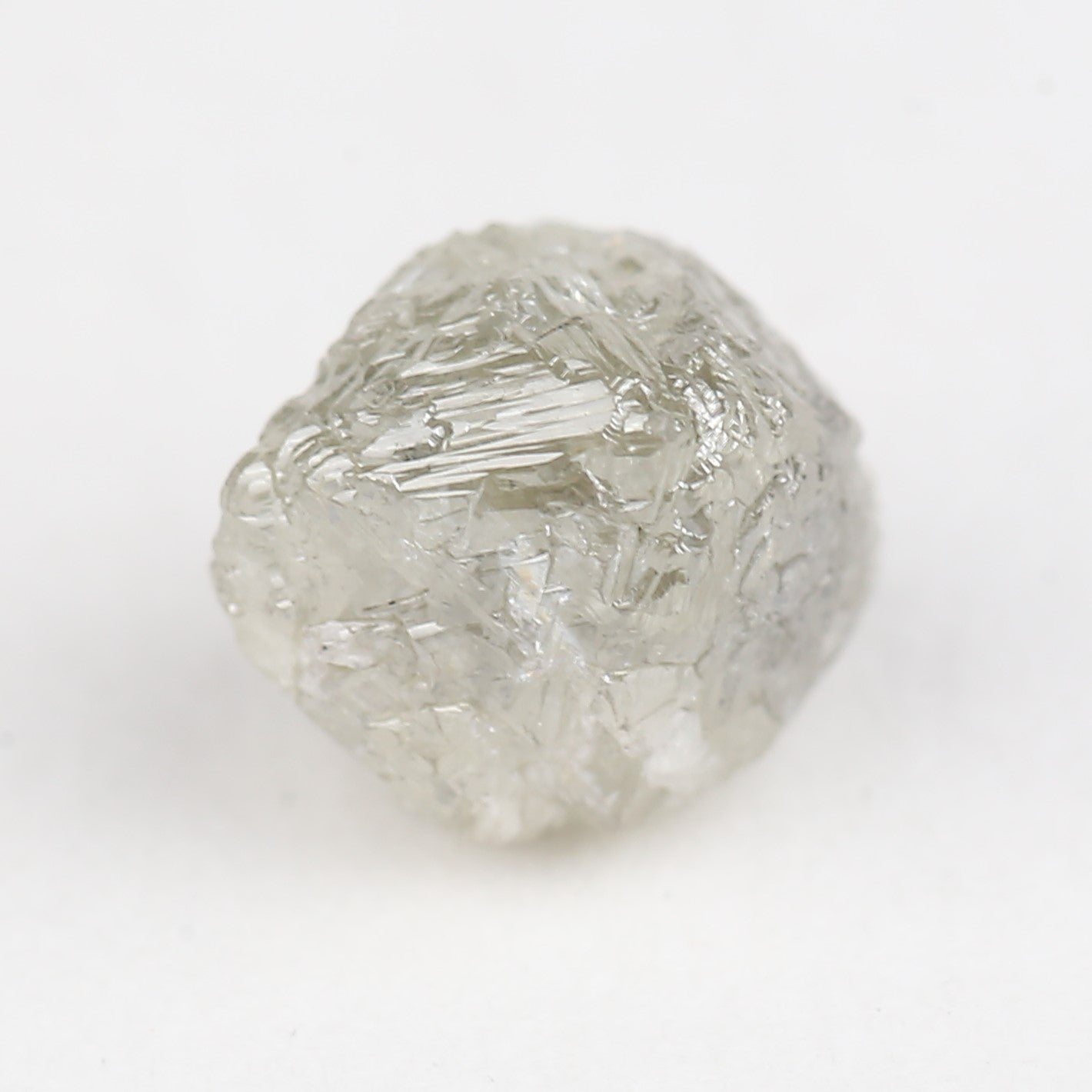 5.30 Carat Natural Rough Octahedron Diamond 9.95 MM