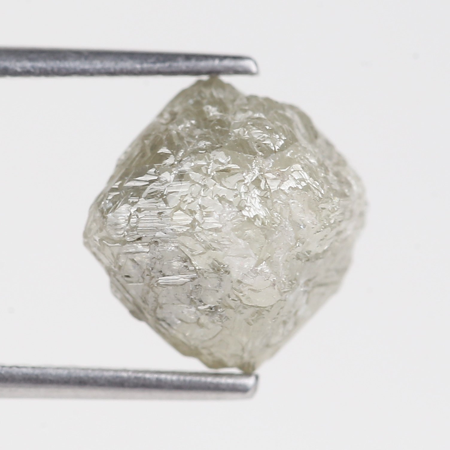 5.30 Carat Natural Rough Octahedron Diamond 9.95 MM
