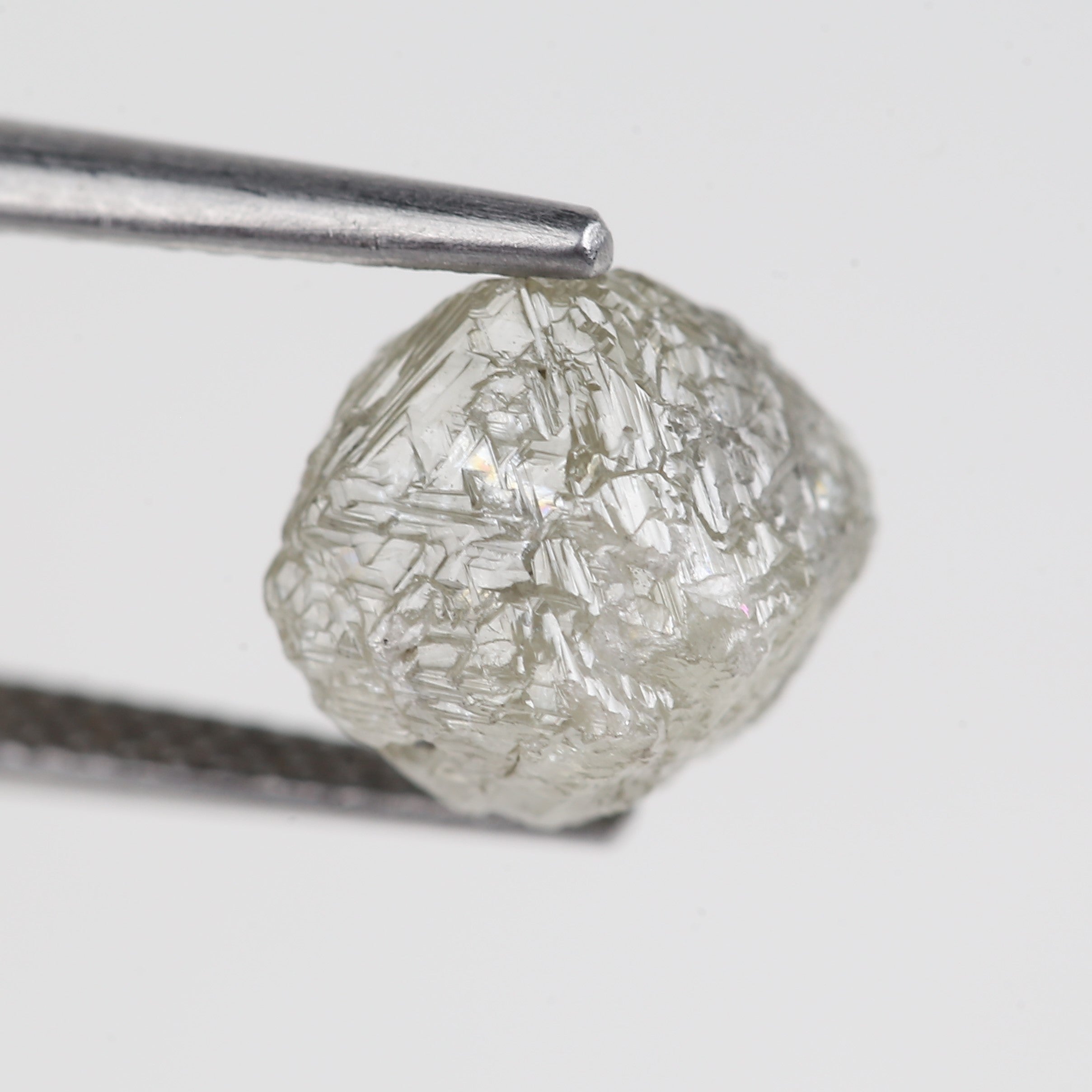 5.30 Carat Natural Rough Octahedron Diamond 9.95 MM