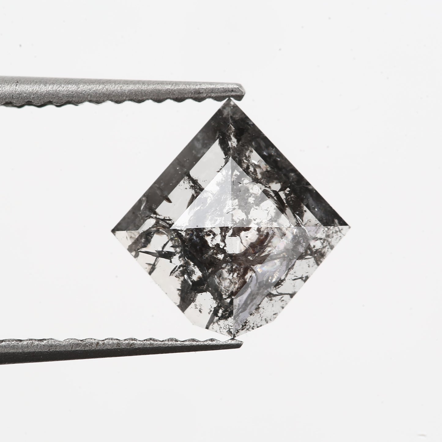 kite cut salt and pepper diamond