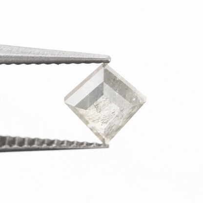 kite cut salt pepper diamond gray