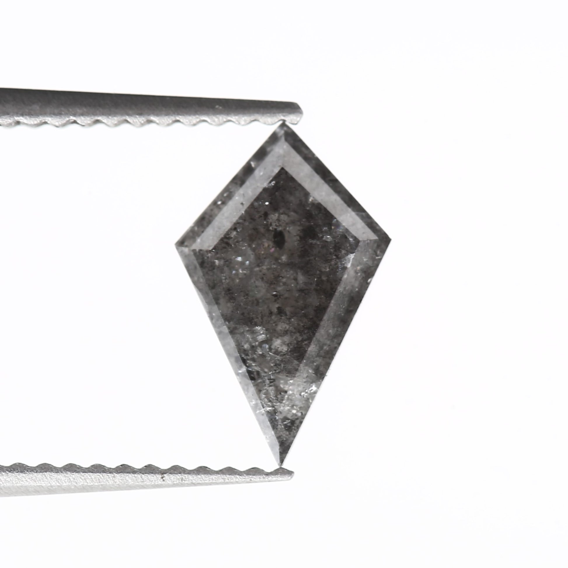 kite cut salt pepper diamond