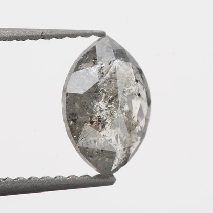 gray fancy salt and pepper diamond