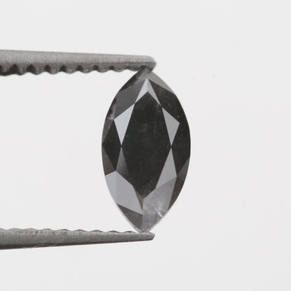 certified fancy black diamond marquise