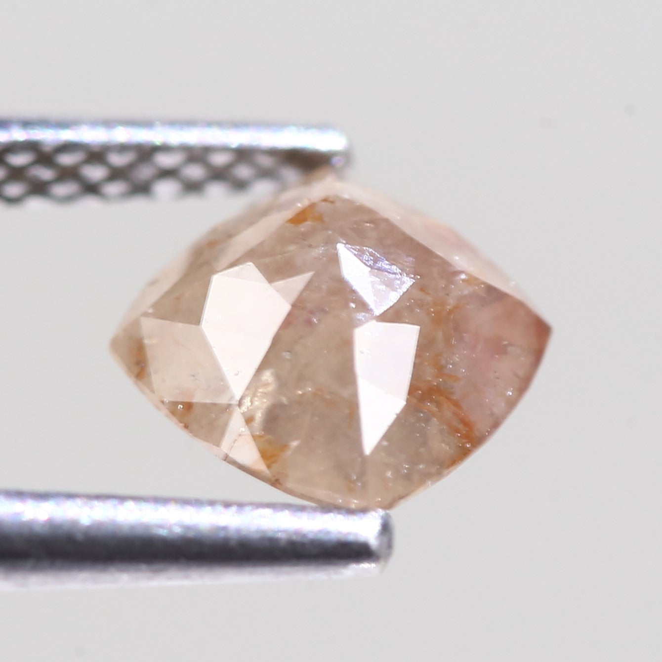 0.89 Carat Natural Cushion Cut Hue Pink Diamond 6.07 MM
