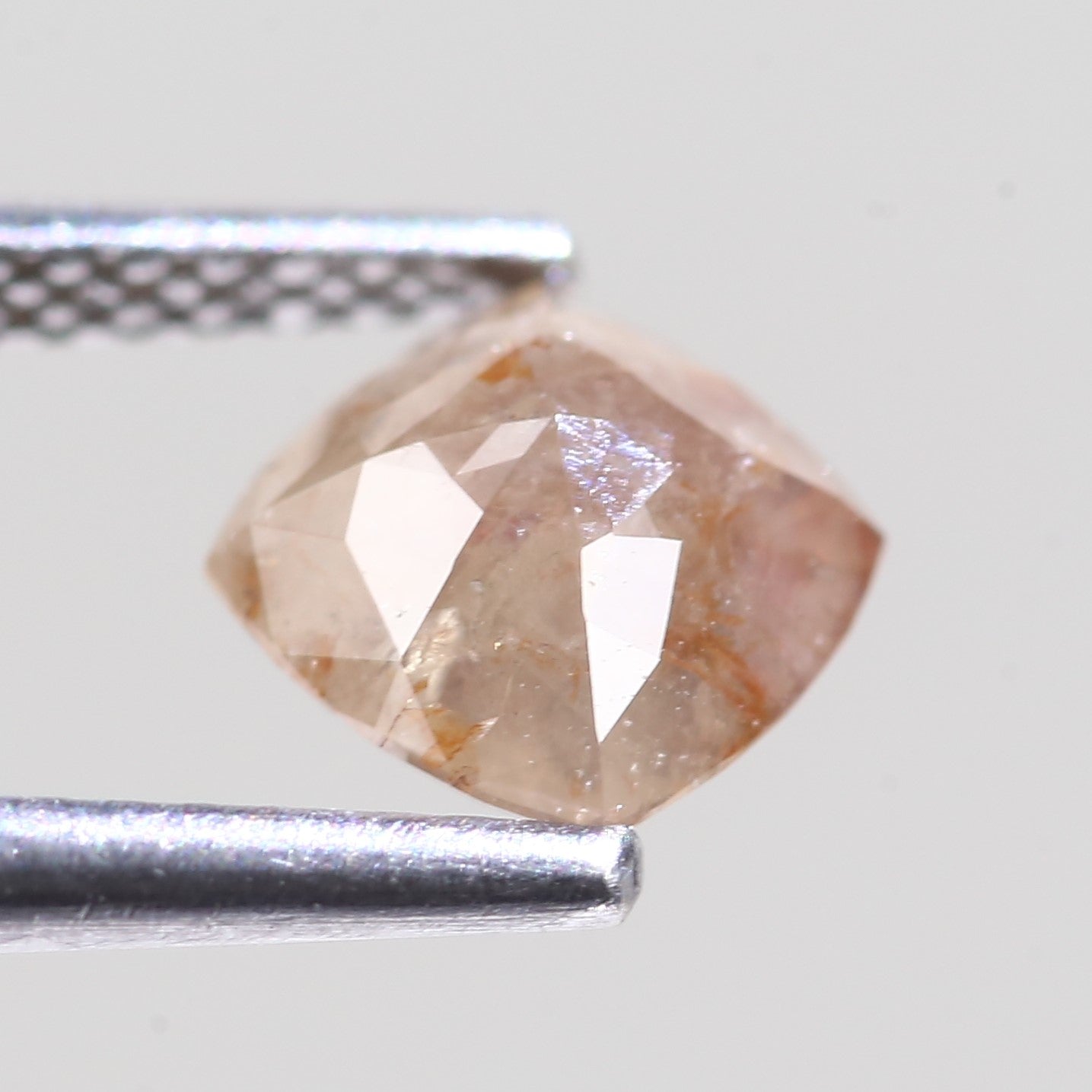 0.89 Carat Natural Cushion Cut Hue Pink Diamond 6.07 MM