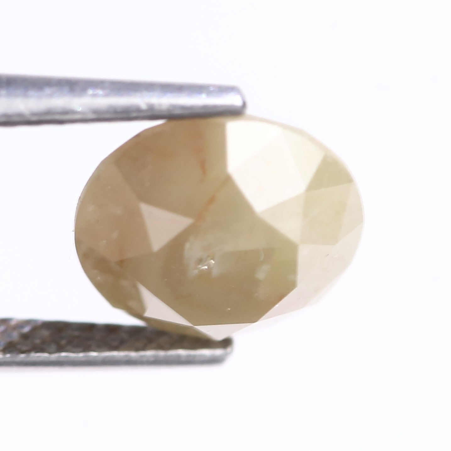 3.20 Carat Natural Round Cut Yellow Grey Salt And Pepper Diamond 9.04 MM