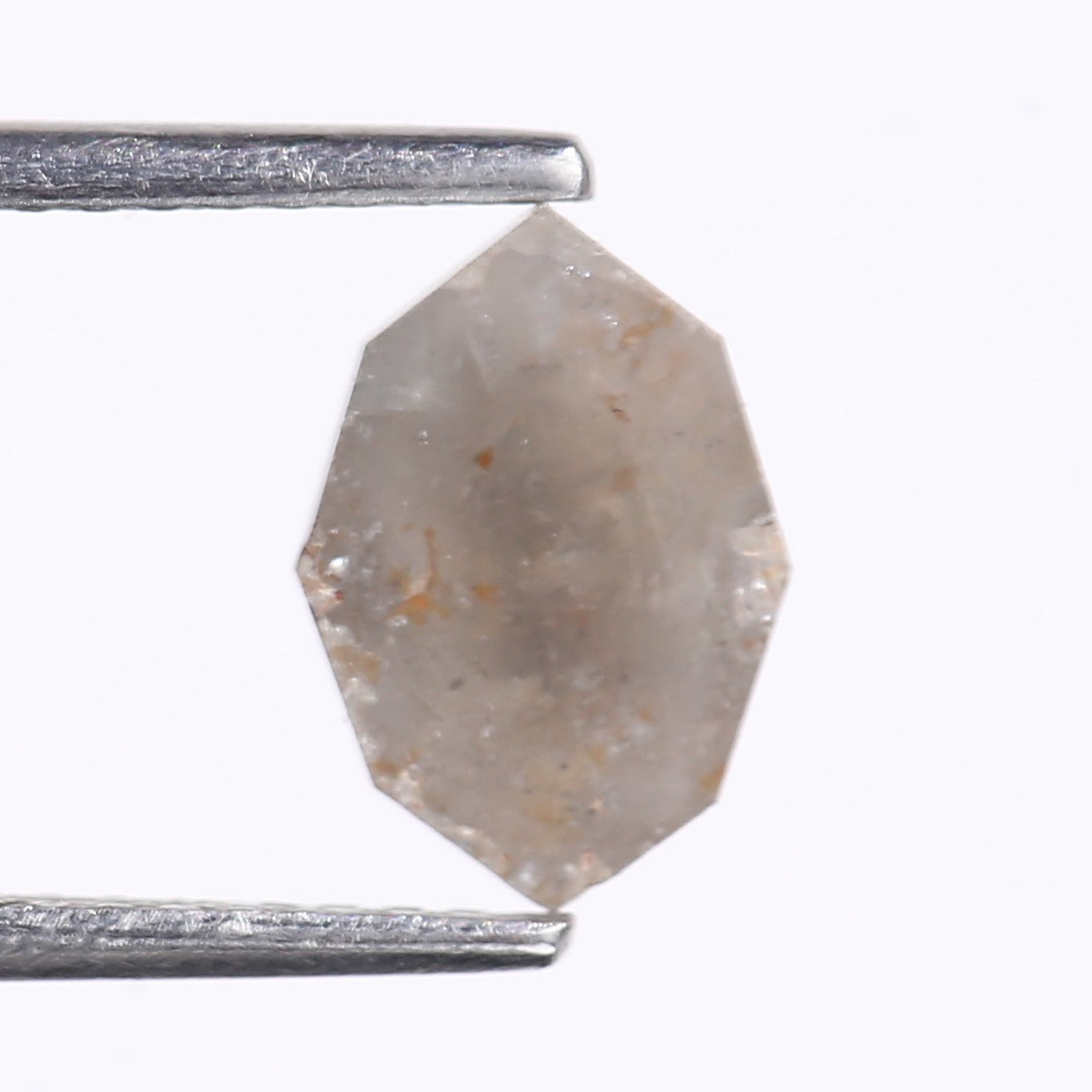 1.16 Carat Natural Gray Marquise Cut Salt And Pepper Diamond 8.97 MM