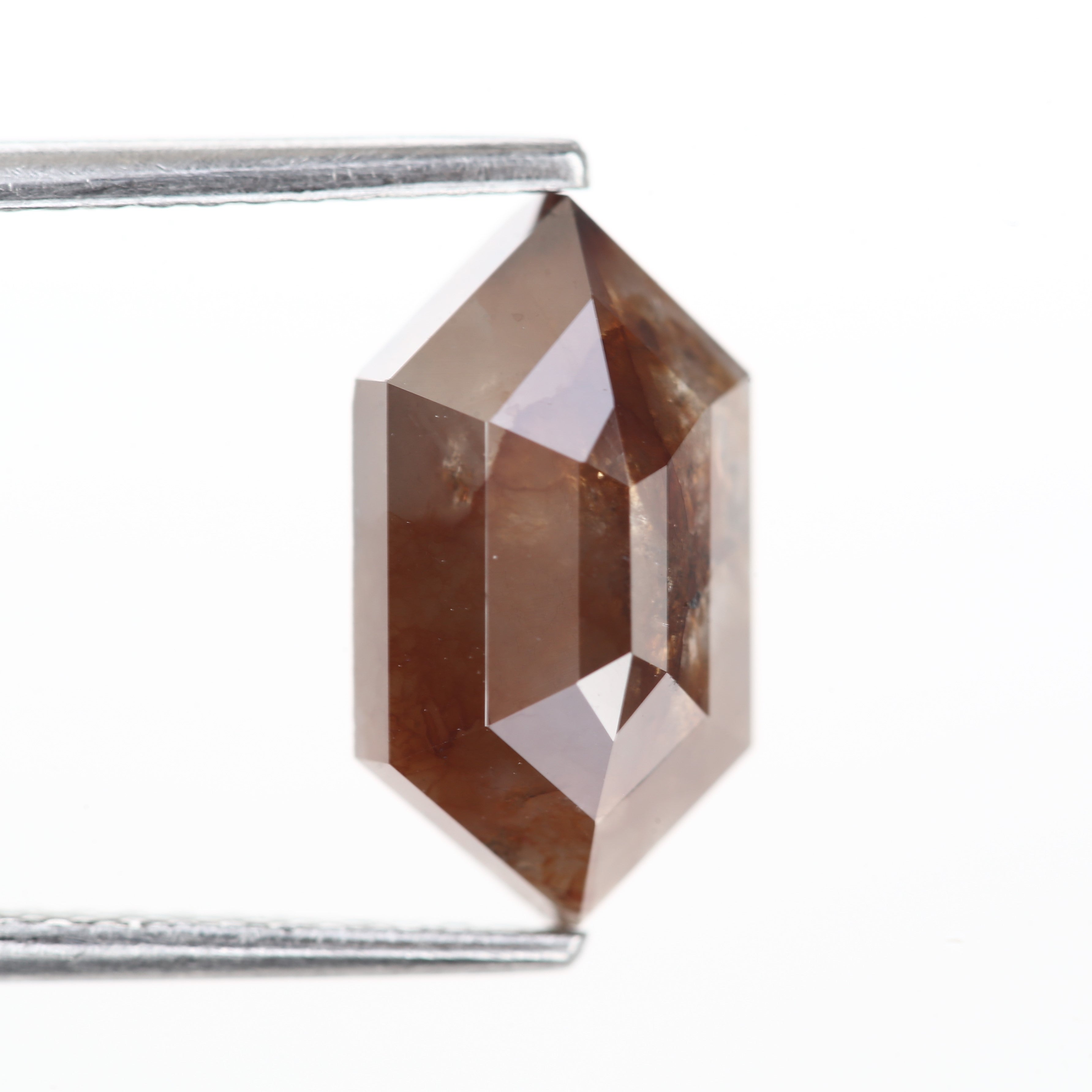 2.63 Carat Elongated Hexagon Step Cut Natural Loose Diamond 11.8 MM