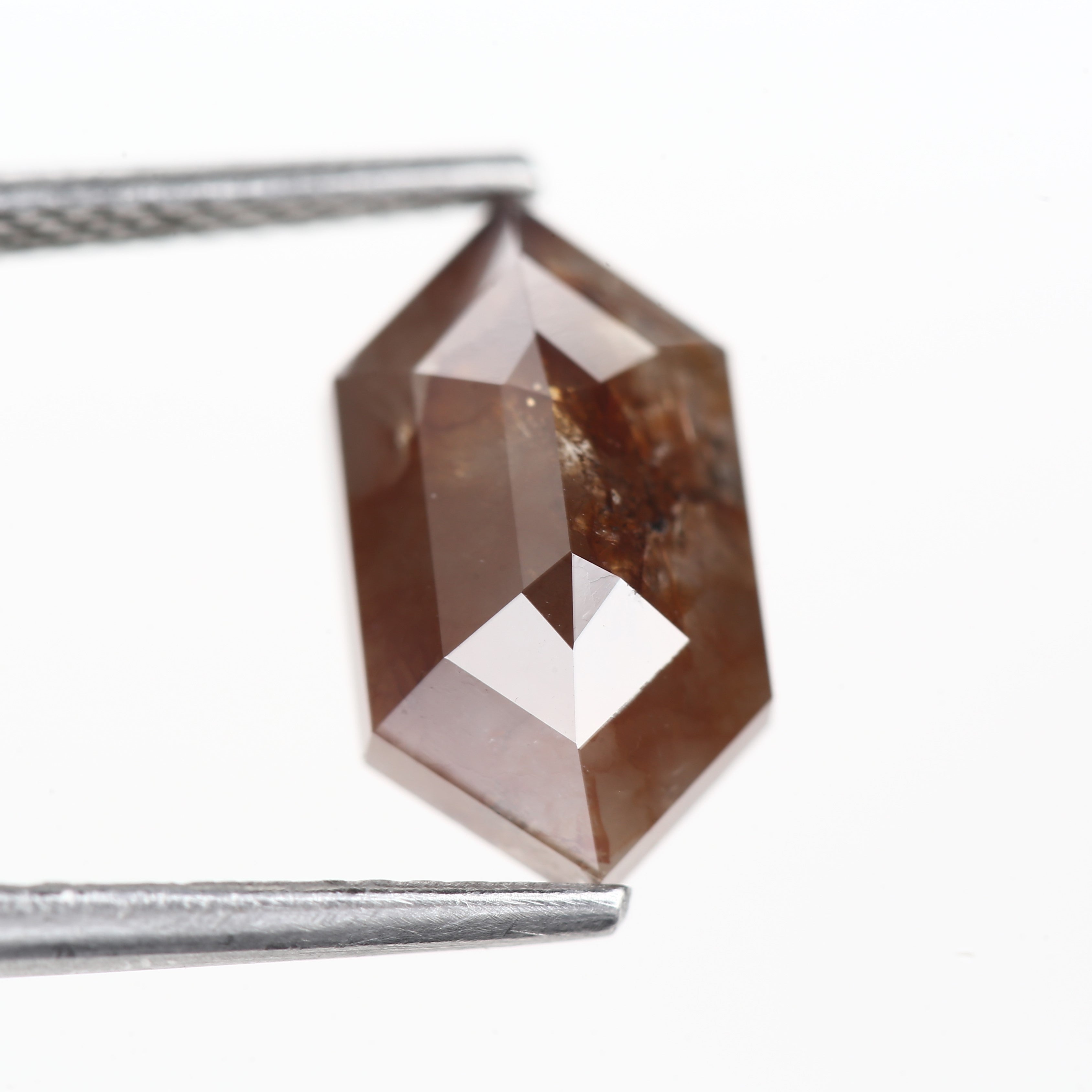 2.63 Carat Elongated Hexagon Step Cut Natural Loose Diamond 11.8 MM