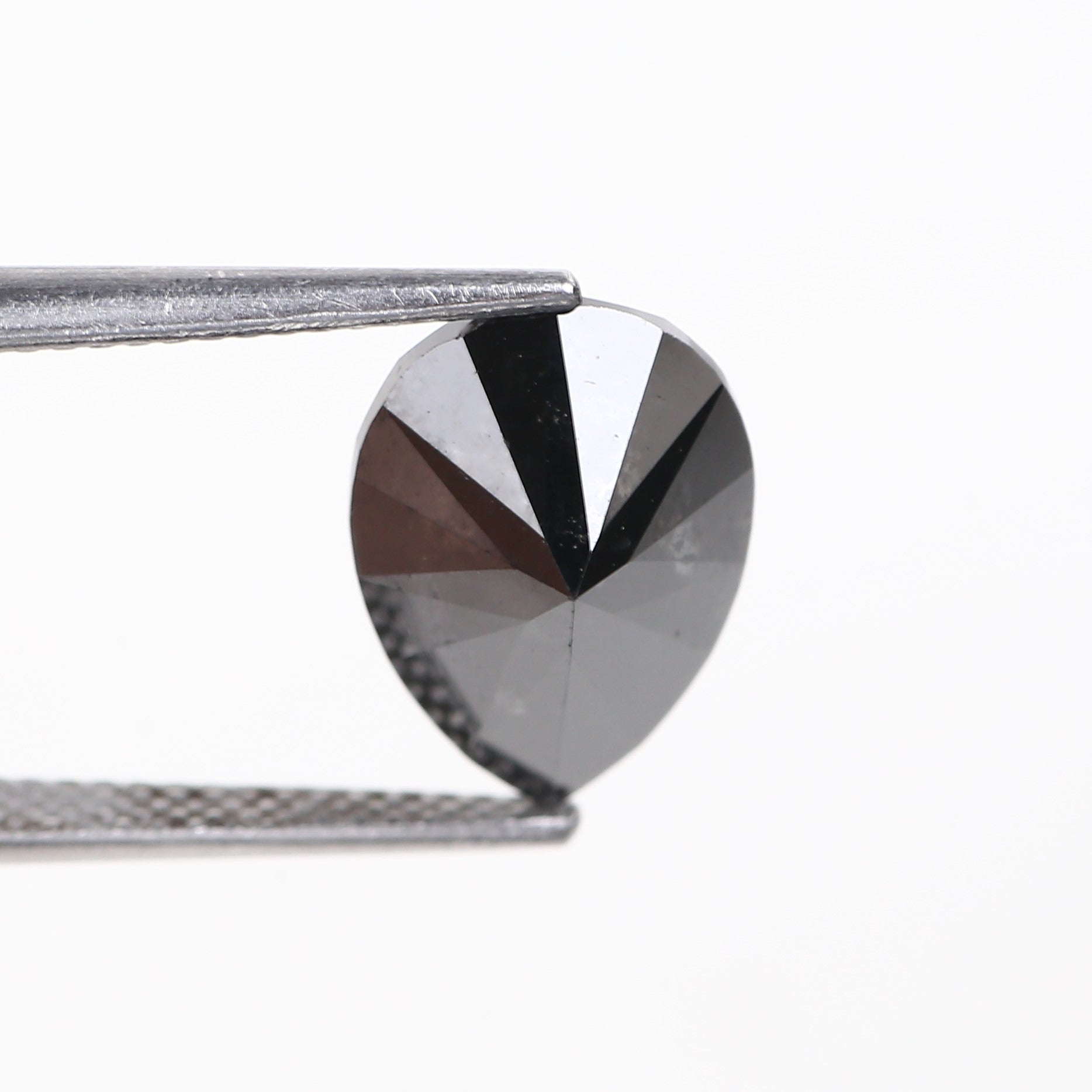 4 Carat Pear Black Diamond Loose Natural 12.70 Carat