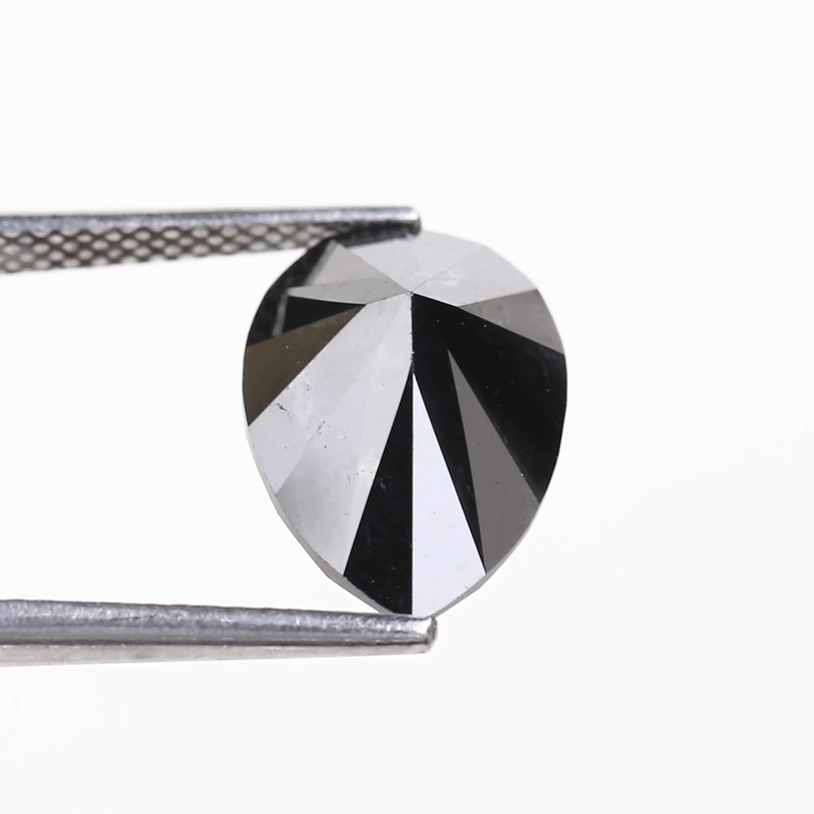 4 Carat Pear Black Diamond Loose Natural 12.70 Carat