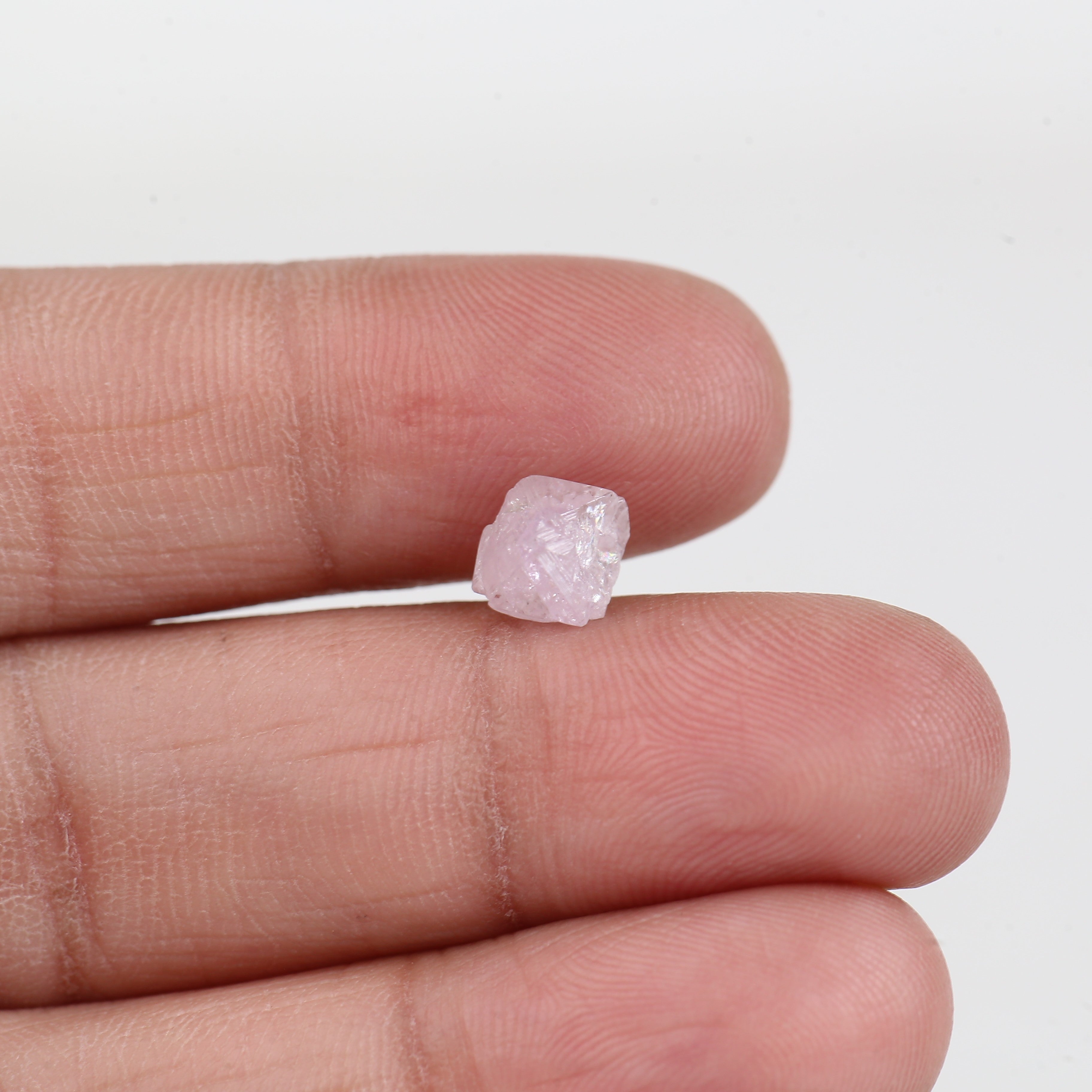 2 Carat Pink Rough Diamond Natural 8 MM