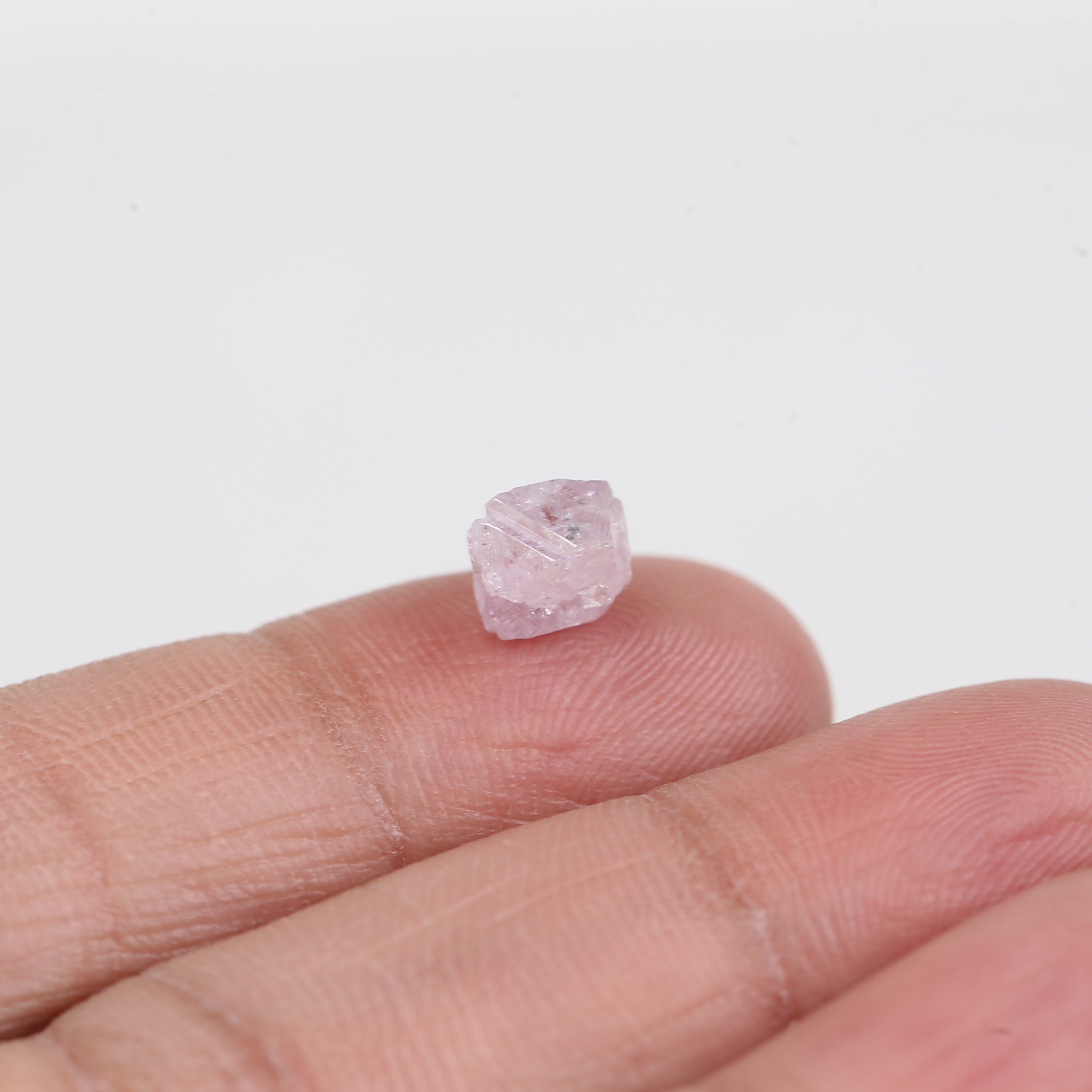2 Carat Pink Rough Diamond Natural 8 MM