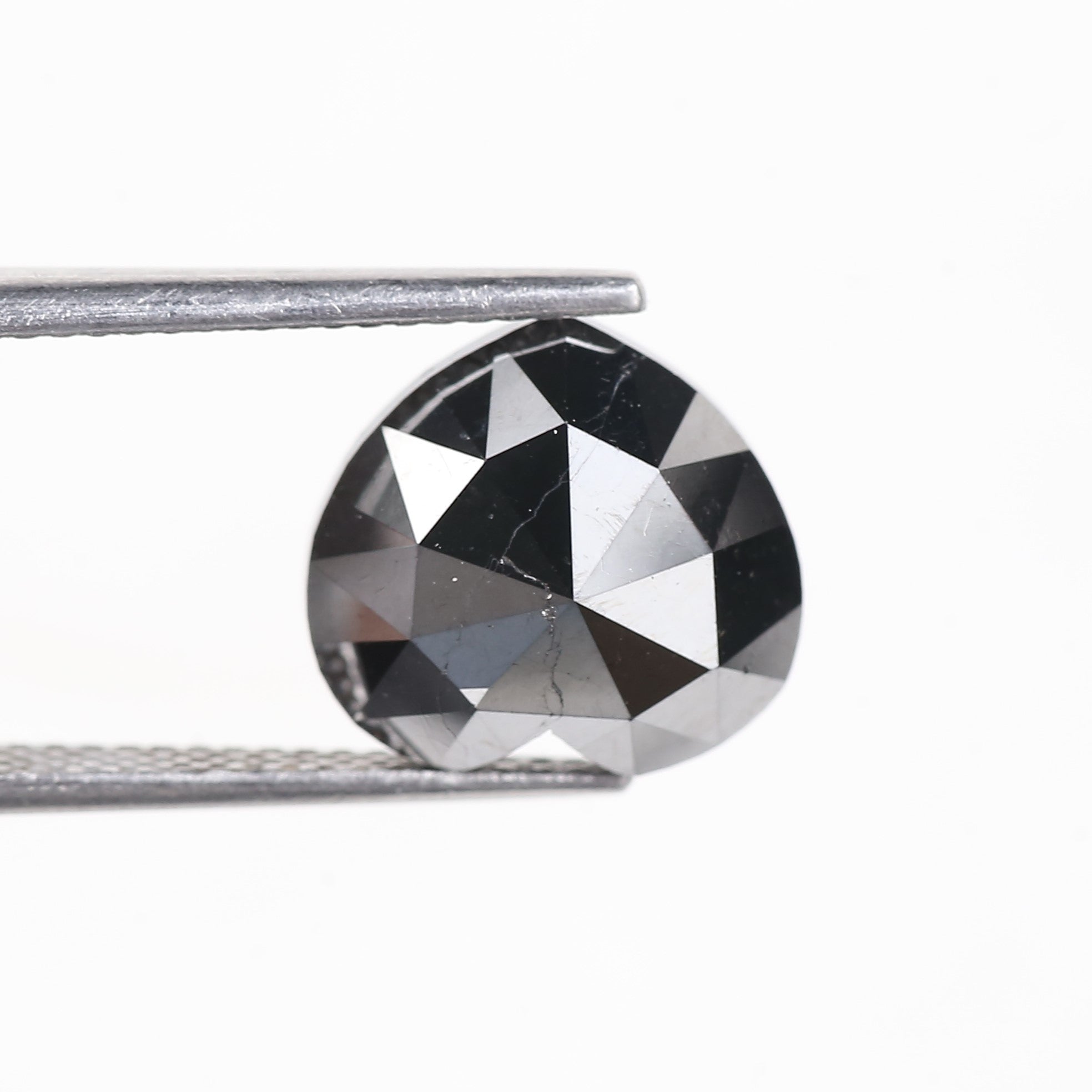 5.90 Carat Natural Black Heart Diamond 10.30 MM