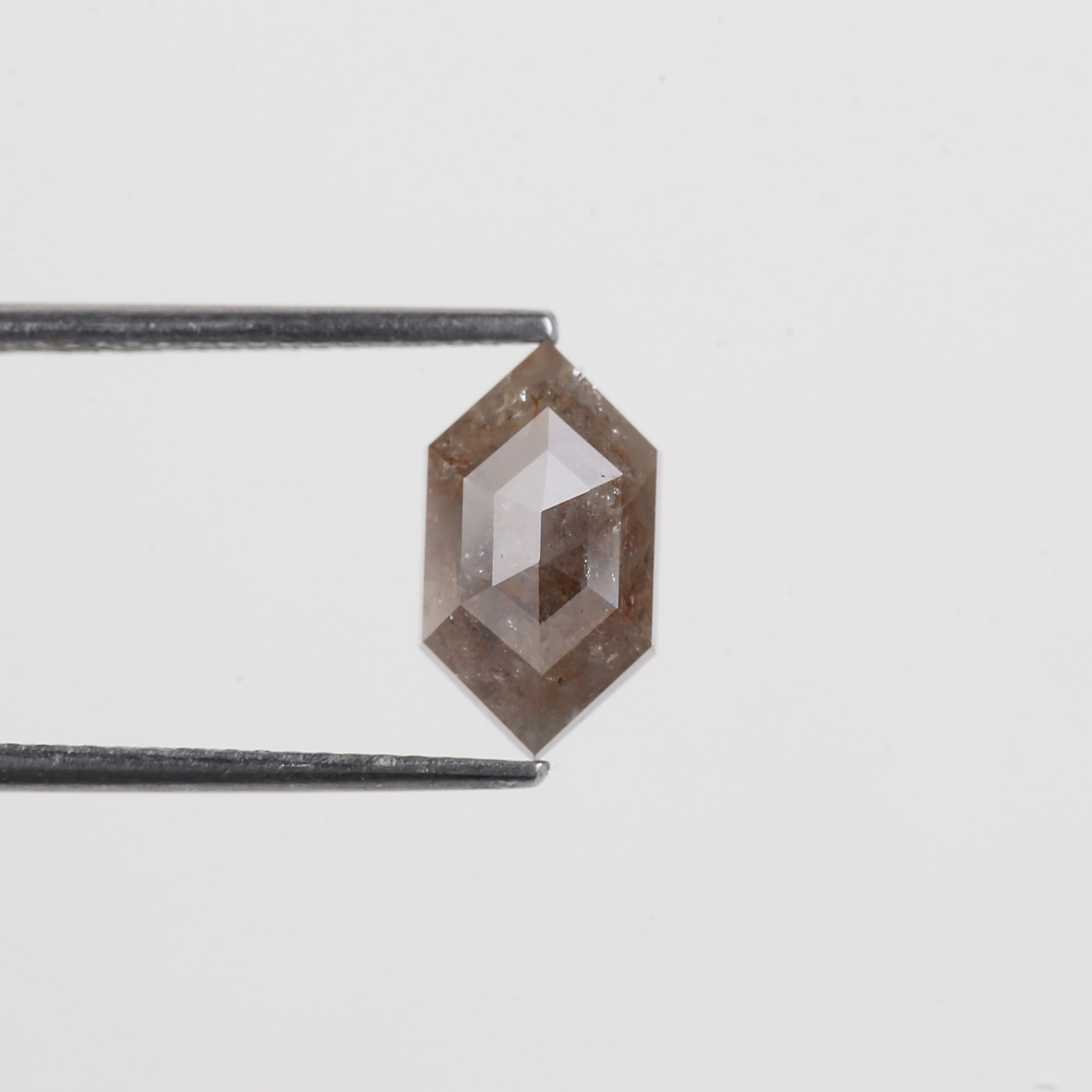 2.40 Carat Natural Hexagon Cut Diamond 10.91 MM