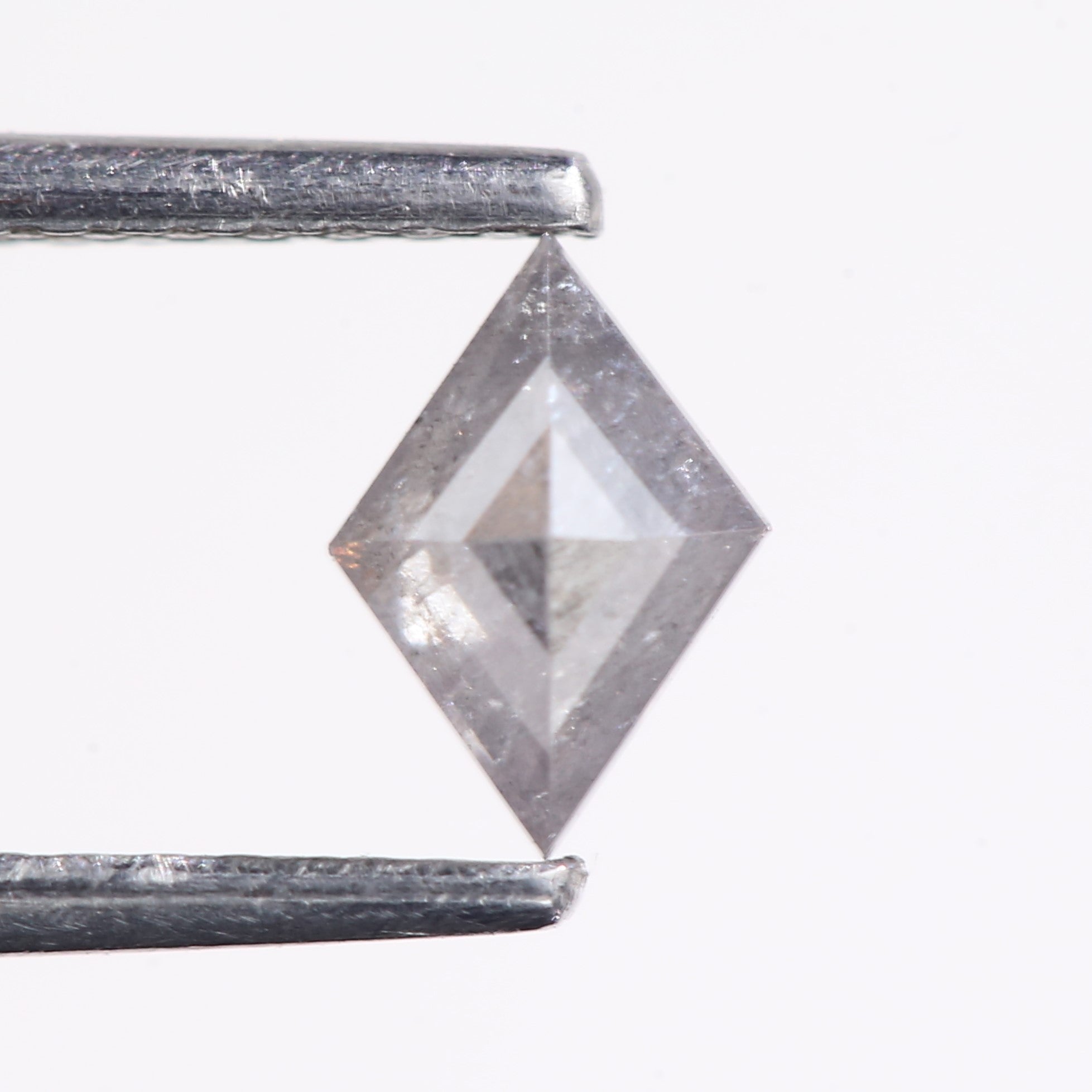 0.31 Carat Natural Gray Lozenge Salt And Pepper Diamond 6.32 MM
