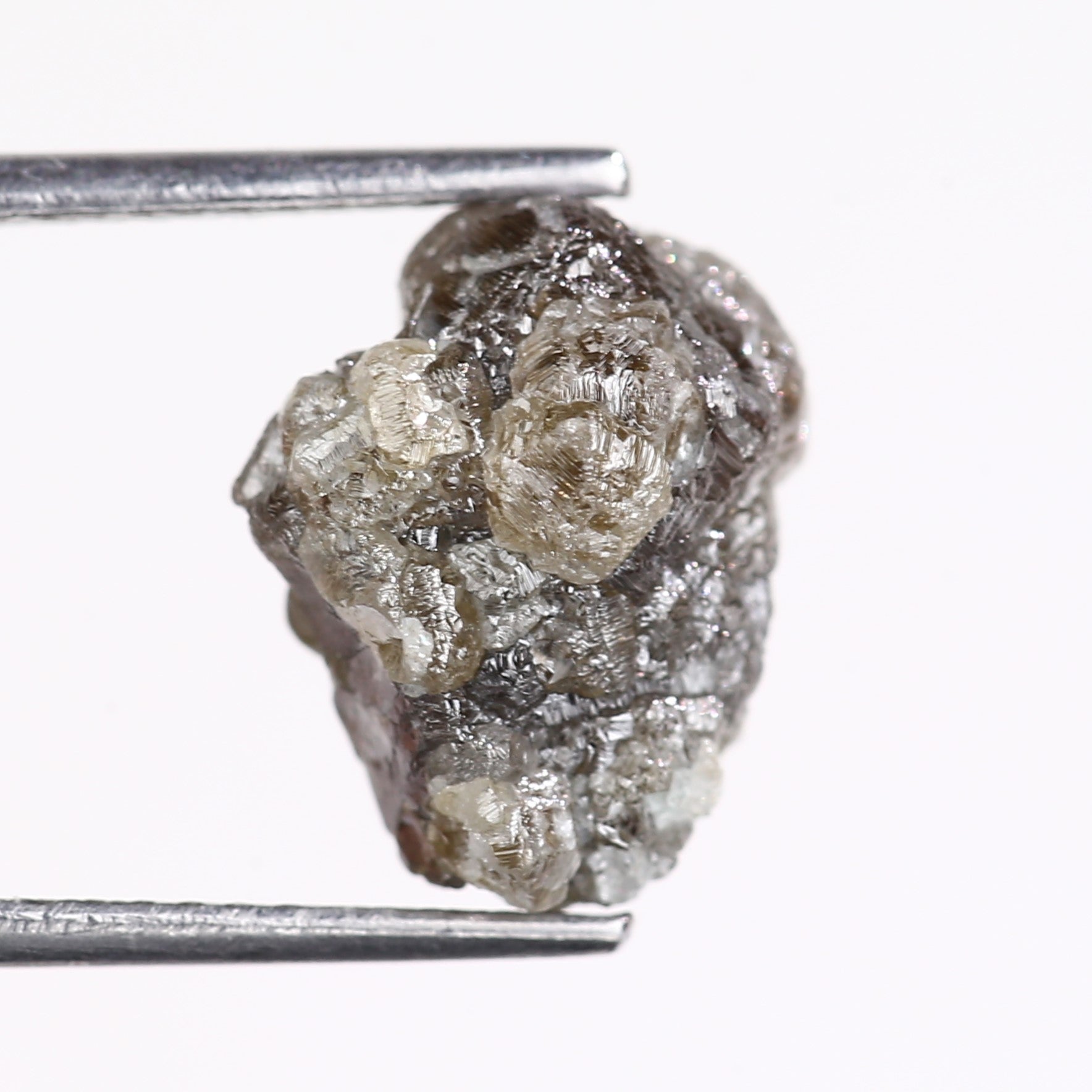 6.45 Carat Natural Brown Rough Uncut Raw Diamond 11.78 MM