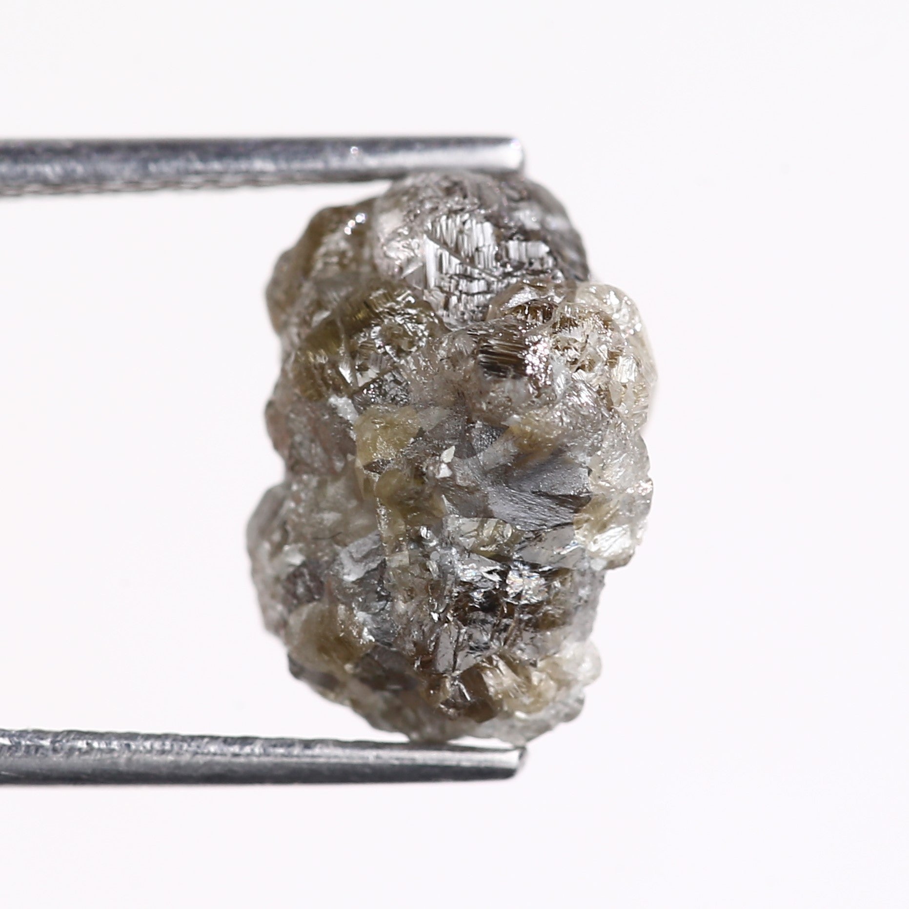 6.45 Carat Natural Brown Rough Uncut Raw Diamond 11.78 MM