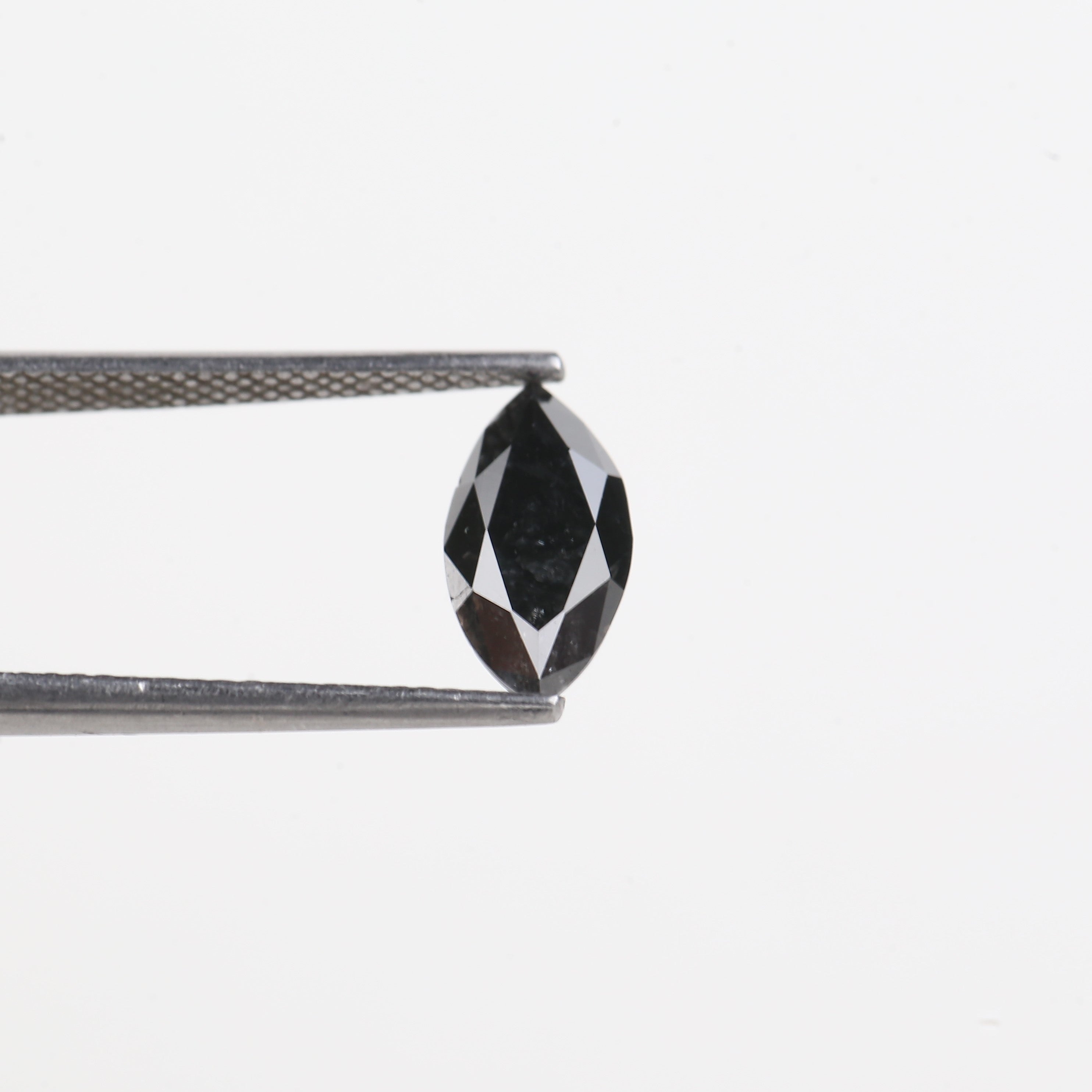 1.62 Carat Salt And Pepper Diamond Marquise Cut Natural Diamond 10.93 MM