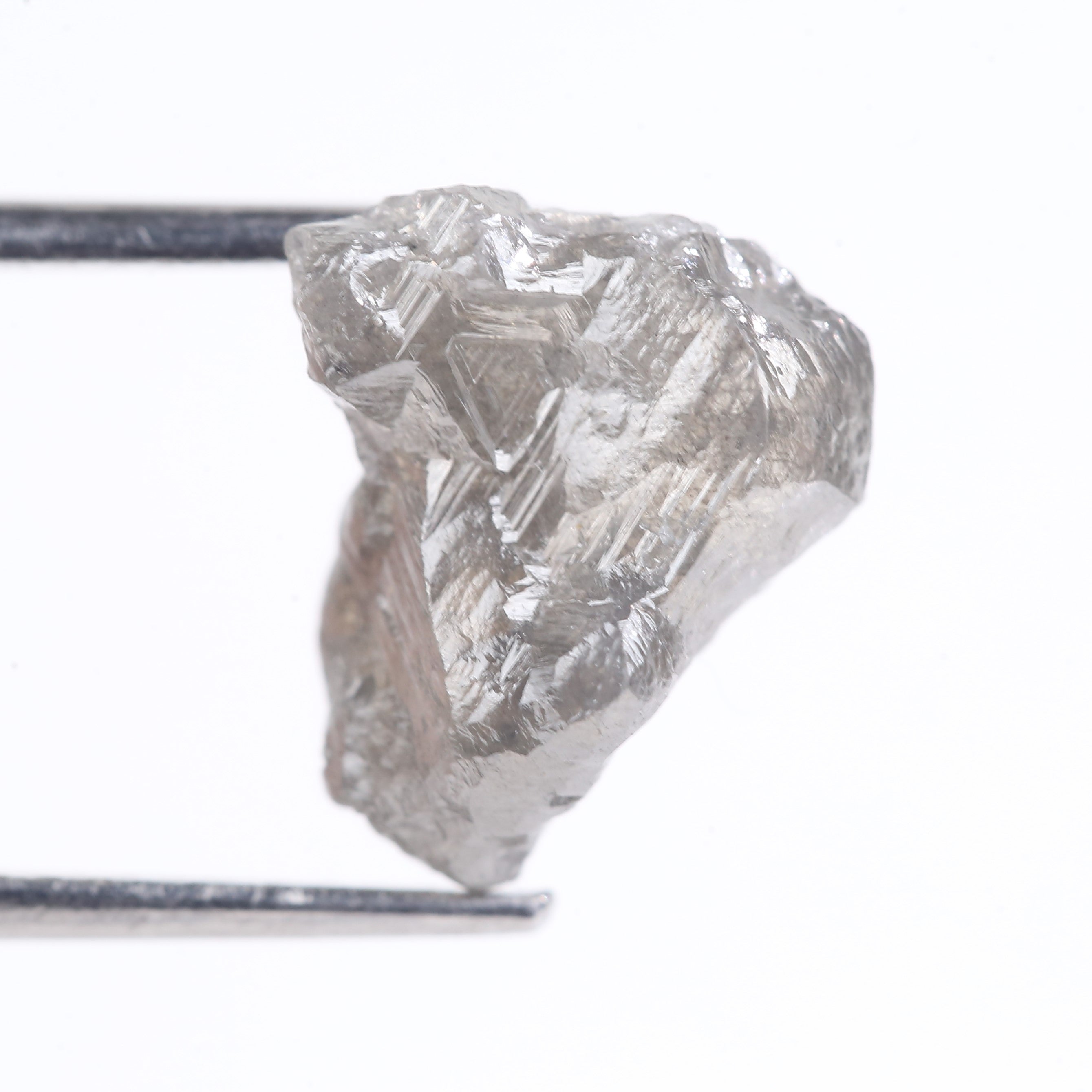 4.22 Carat Natural Rough Diamond Uncut Raw Gray Diamond 11.30 MM