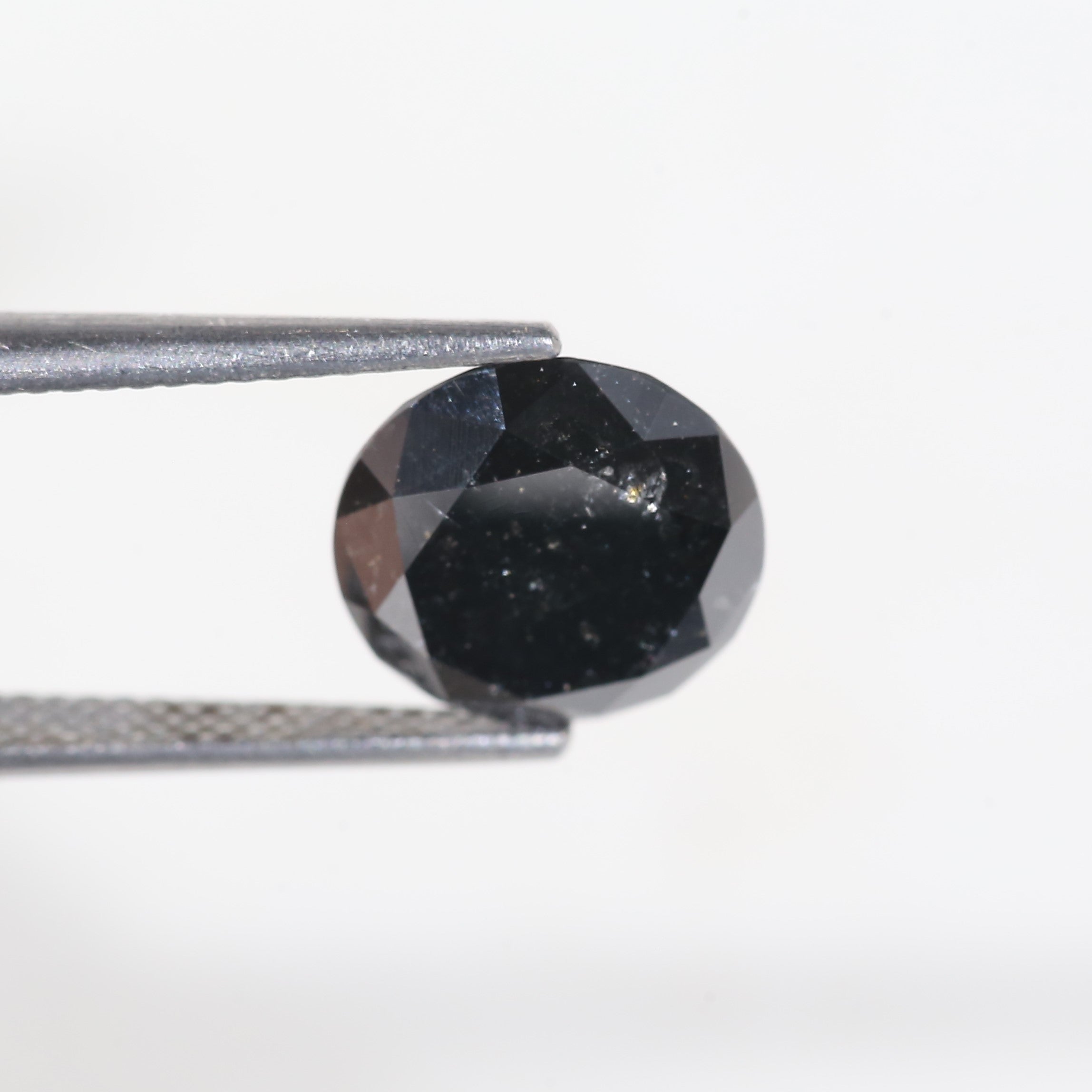4 Carat Salt and Pepper Diamond Round Shape 10.18 MM