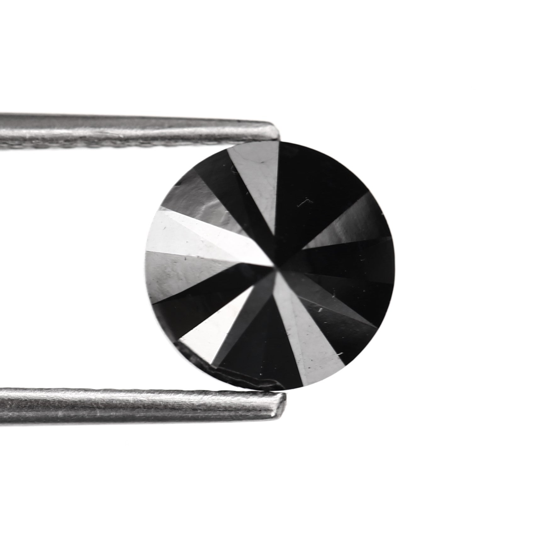 Round Cut Black Diamond