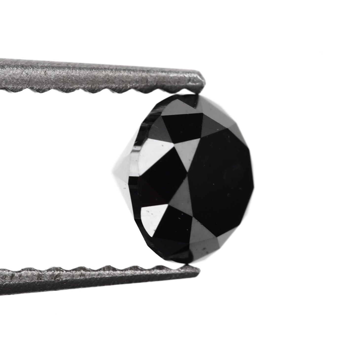 Round Cut Black Loose Diamond