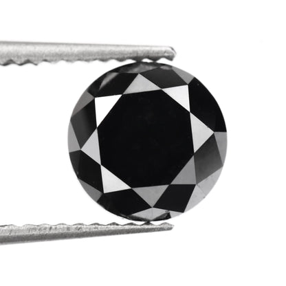 Round Brilliant Cut Black Diamond