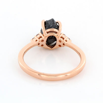 14k engagement ring rough