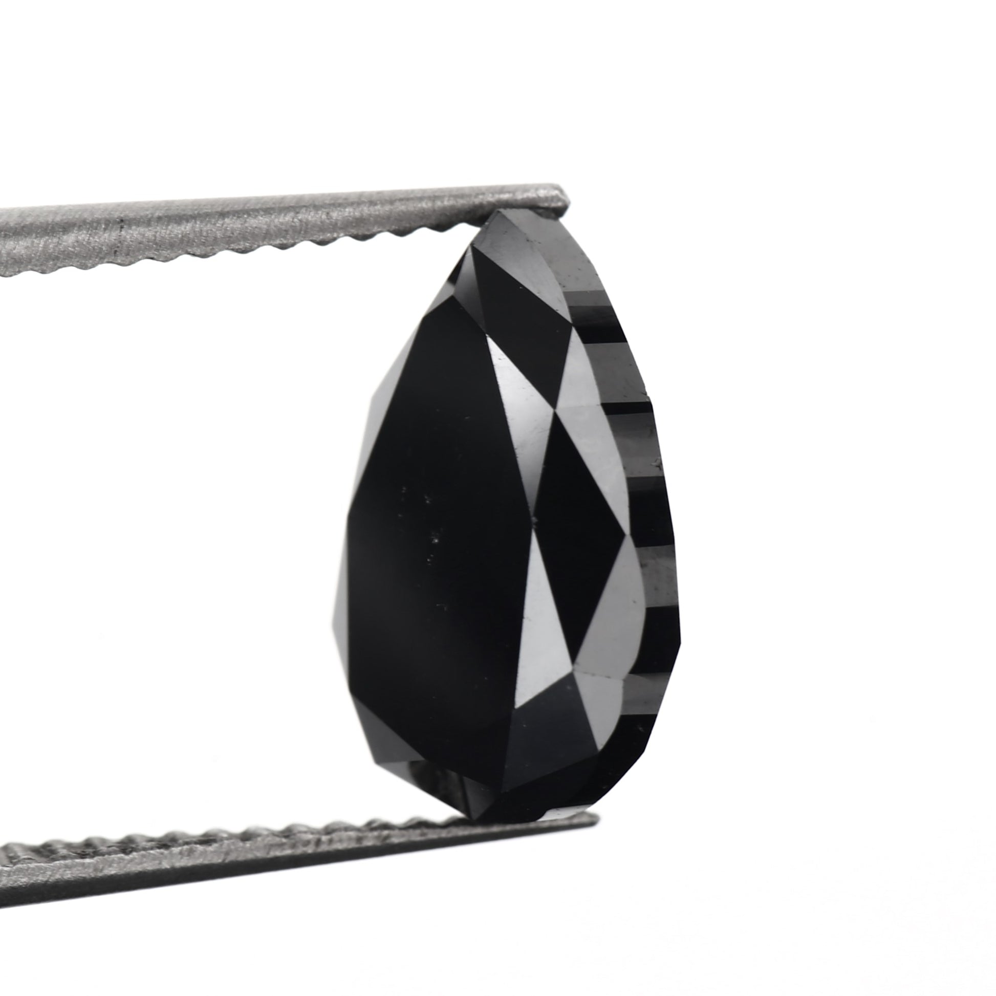 Pear Shape Natural Black Diamond