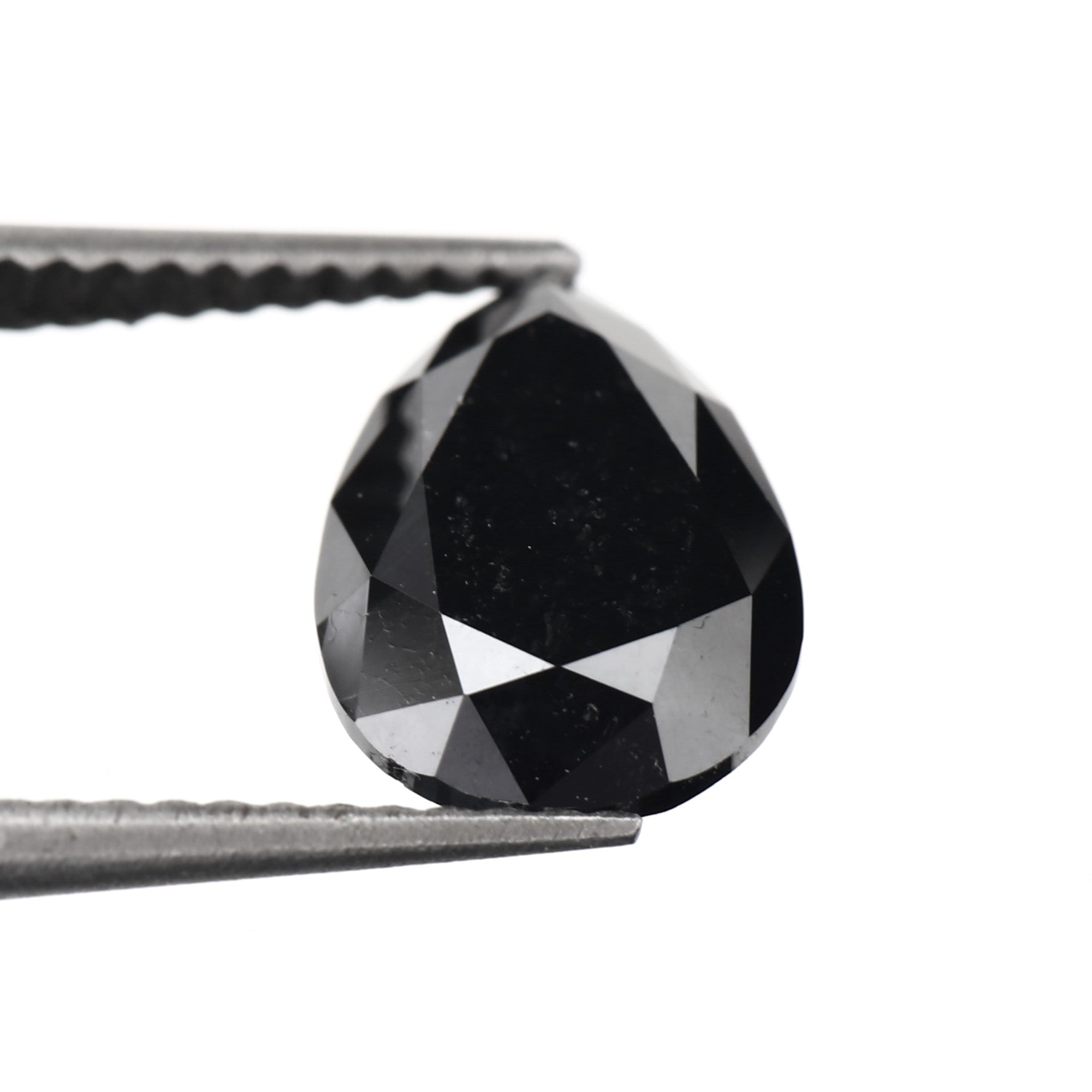 fancy black pear loose diamond