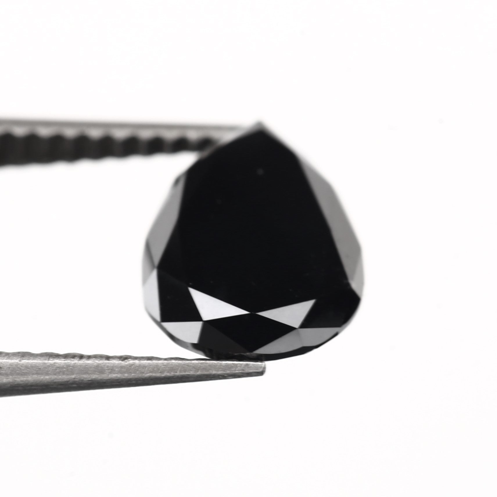 black loose diamond pear