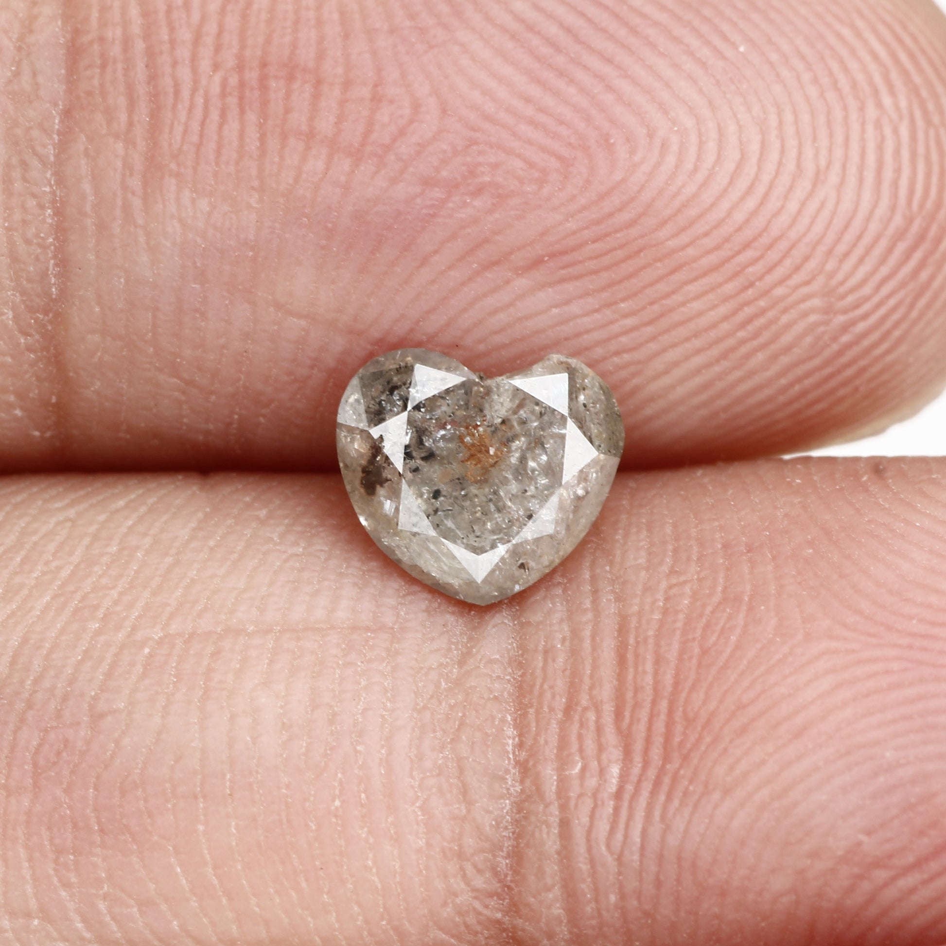 heart diamond salt and pepper diamond