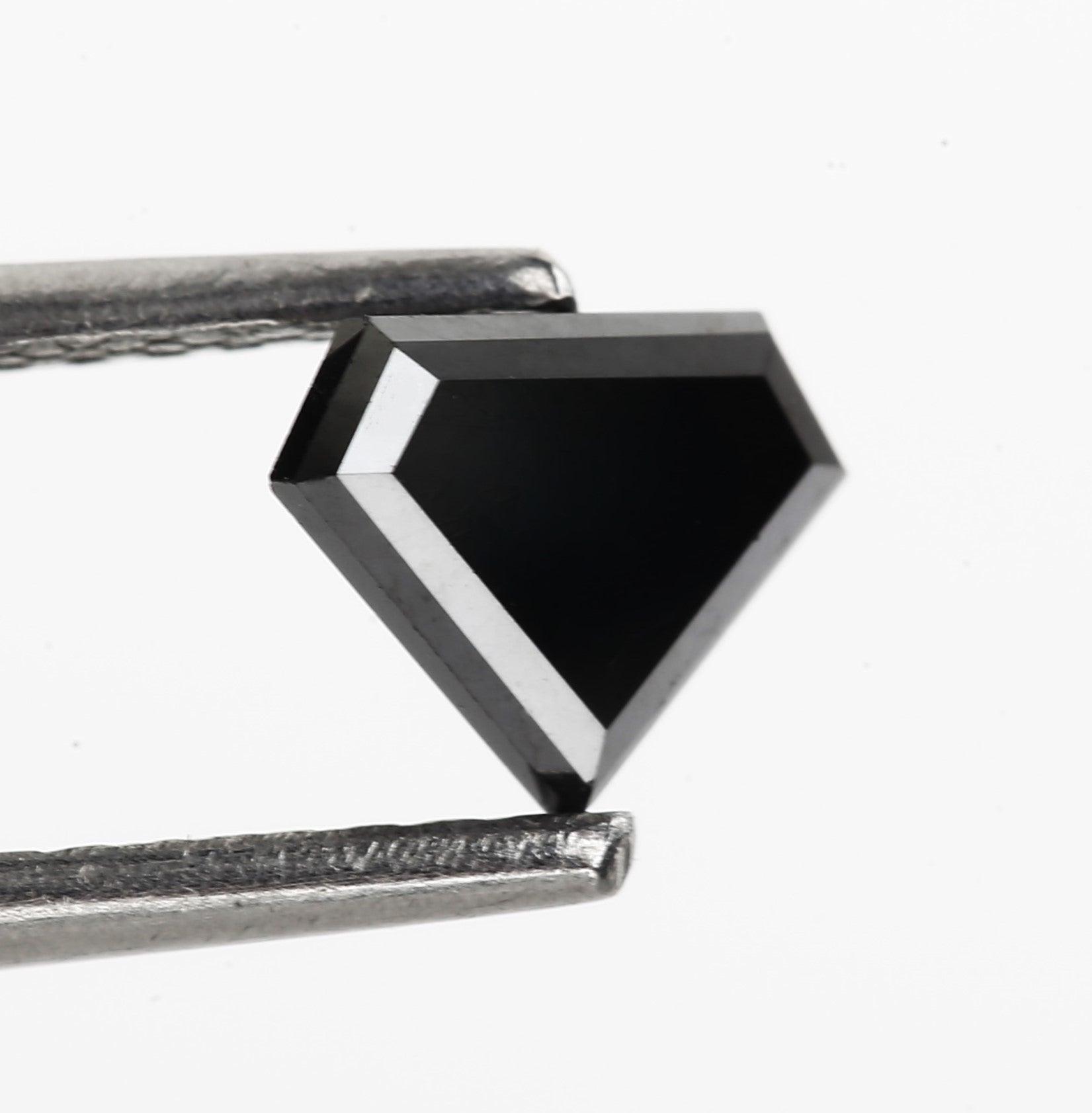 fancy black diamond shield