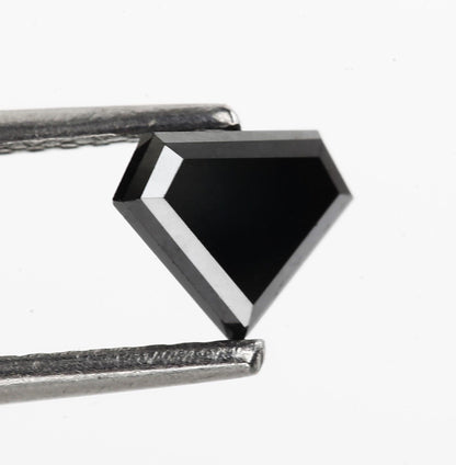 fancy black diamond shield