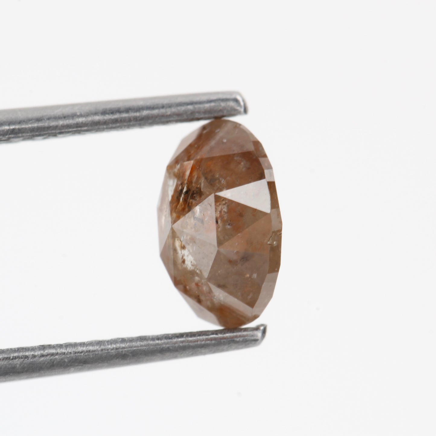 Oval 1 Carat Rose Cut Diamond 6.9 MM