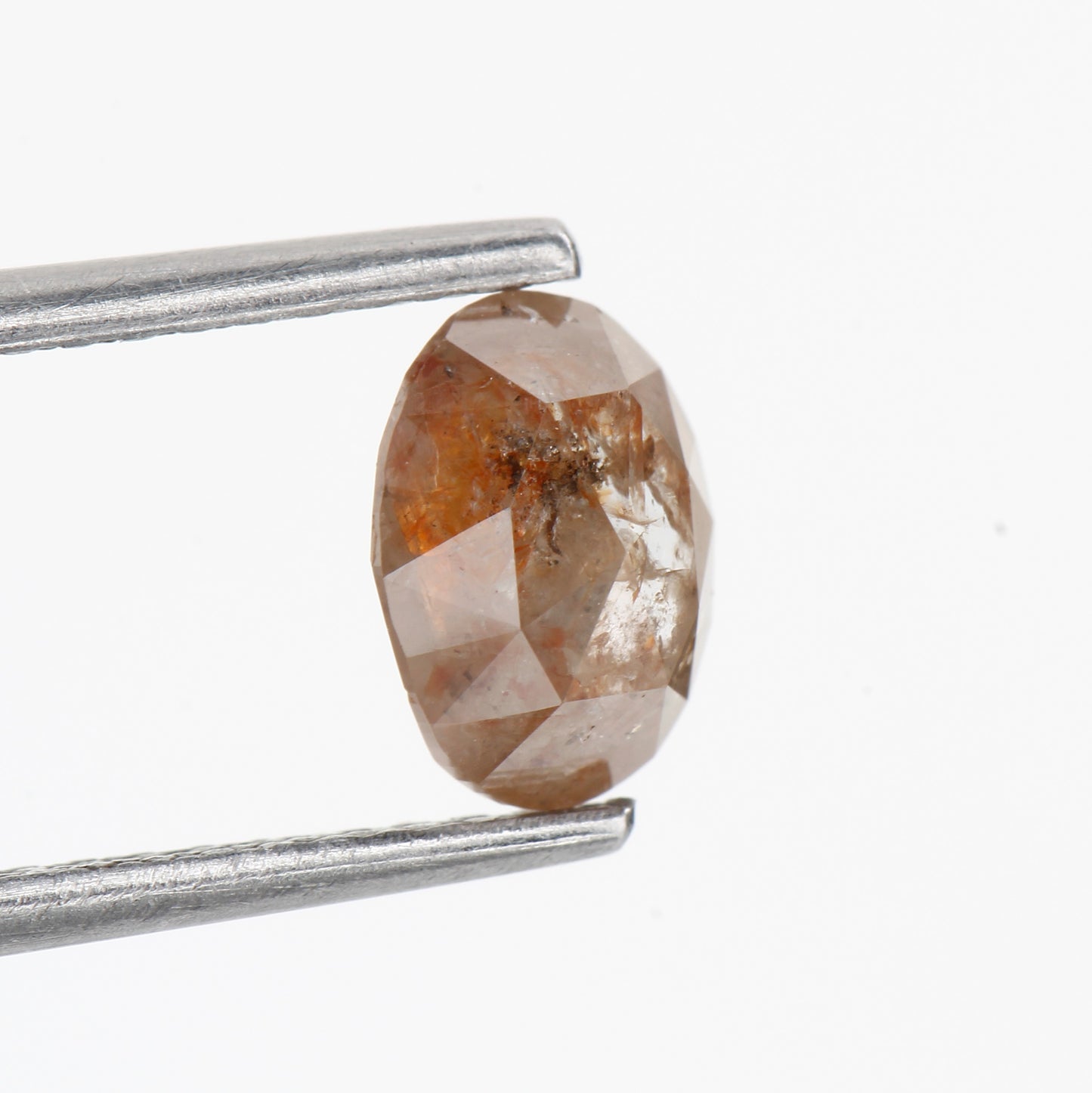 Oval 1 Carat Rose Cut Diamond 6.9 MM